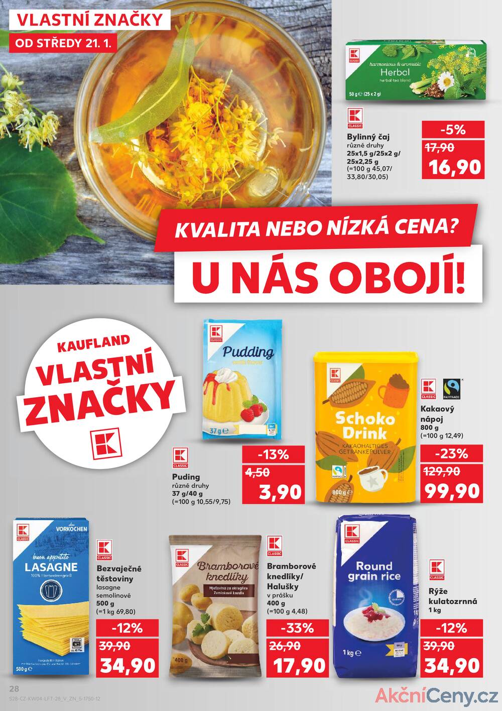 Kaufland 21.1. - 27.1. - Kaufland - Trutnov