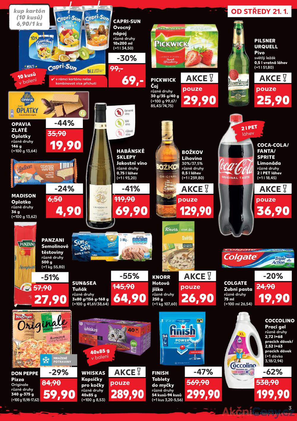 Kaufland 21.1. - 27.1. - Kaufland - Jindřichův Hradec