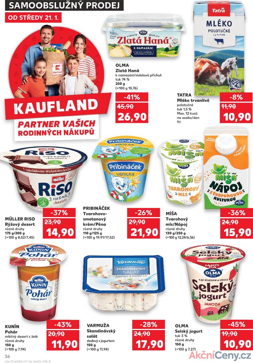 Kaufland 21.1. - 27.1. - Kaufland - Jindřichův Hradec