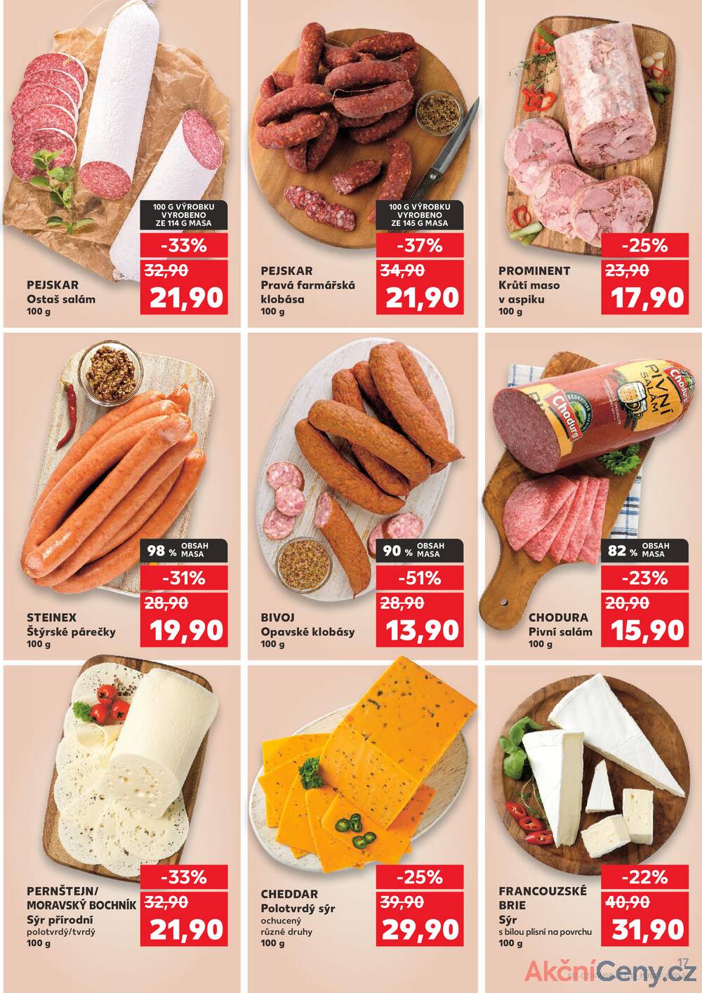 Leták Kaufland - Kaufland 21.1. - 27.1. - Kaufland - Brno - Židenice - strana 17