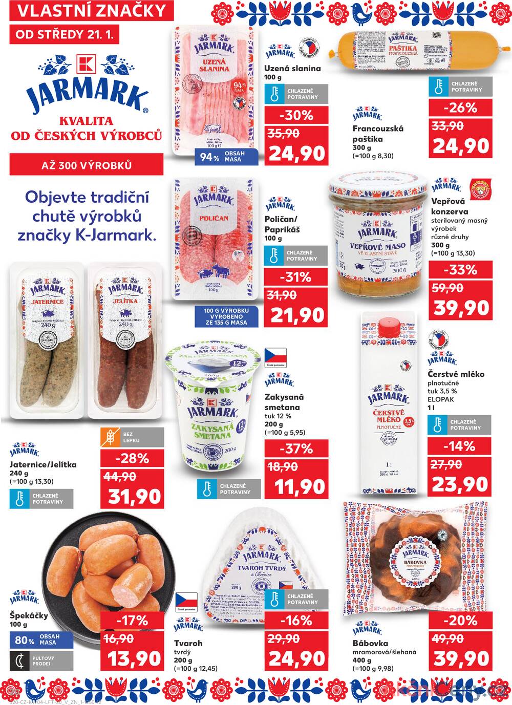 Kaufland 21.1. - 27.1. - Kaufland - Karviná