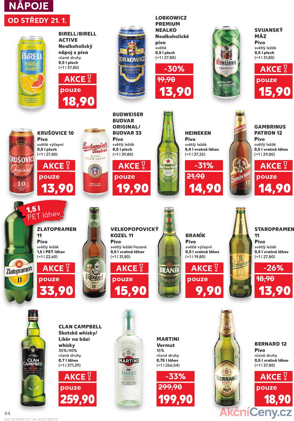 Kaufland 21.1. - 27.1. - Kaufland - Brno - Bohunice