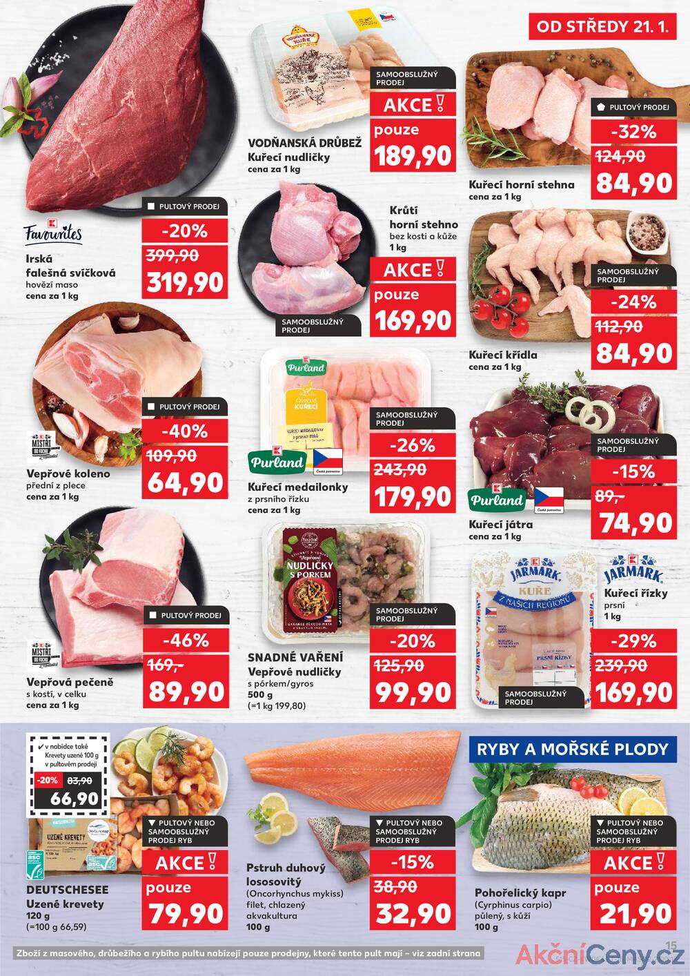 Kaufland 21.1. - 27.1. - Kaufland - Chomutov - centrum