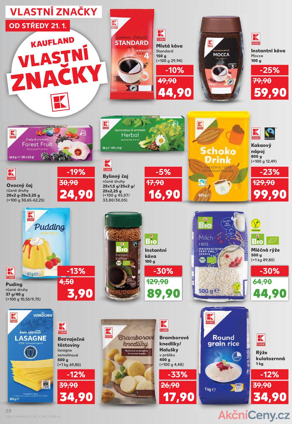 Kaufland 21.1. - 27.1. - Kaufland - Chomutov - centrum