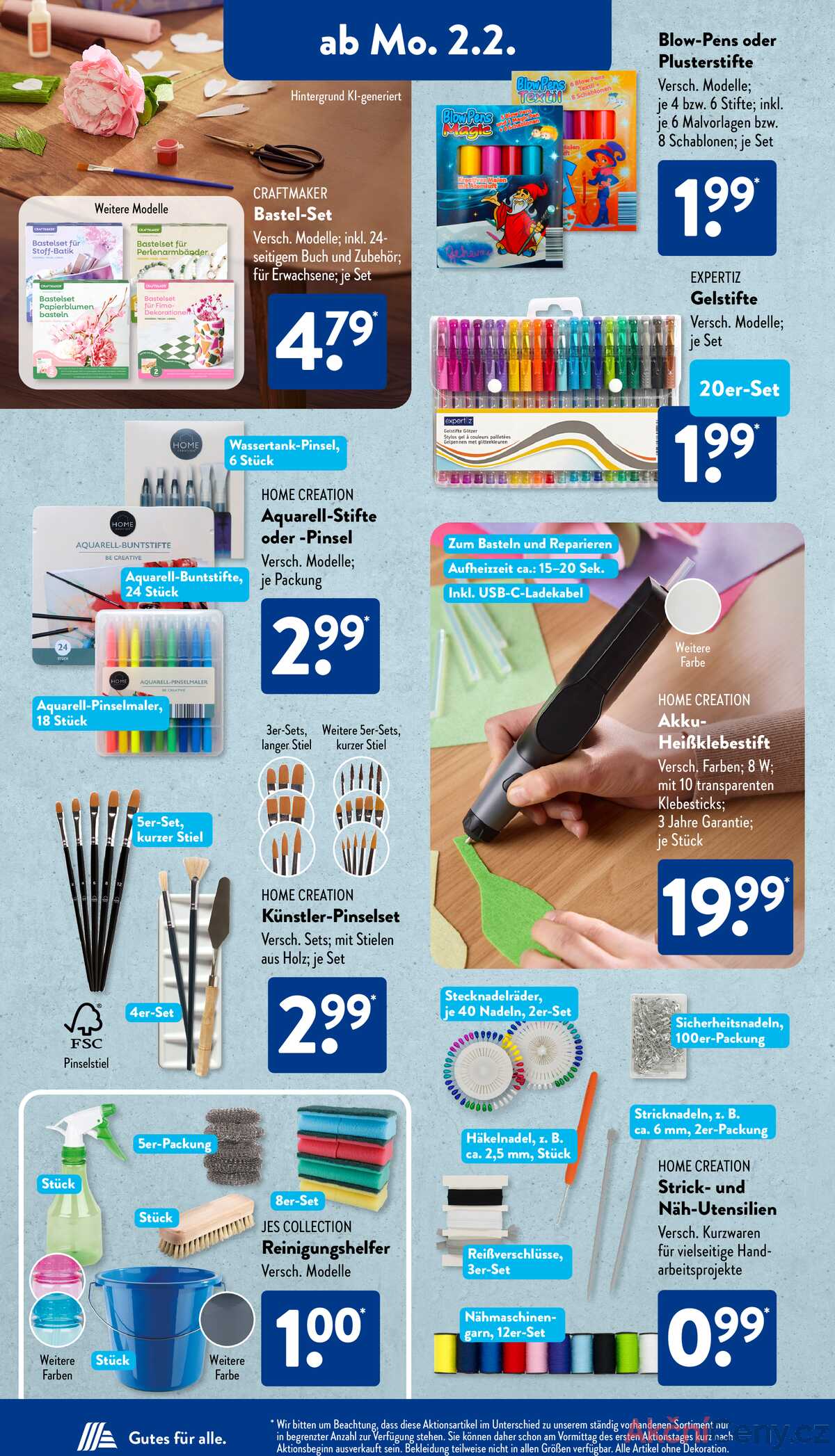 Leták ALDI SÜD Německo 2.2.-8.2.2026 strana 2