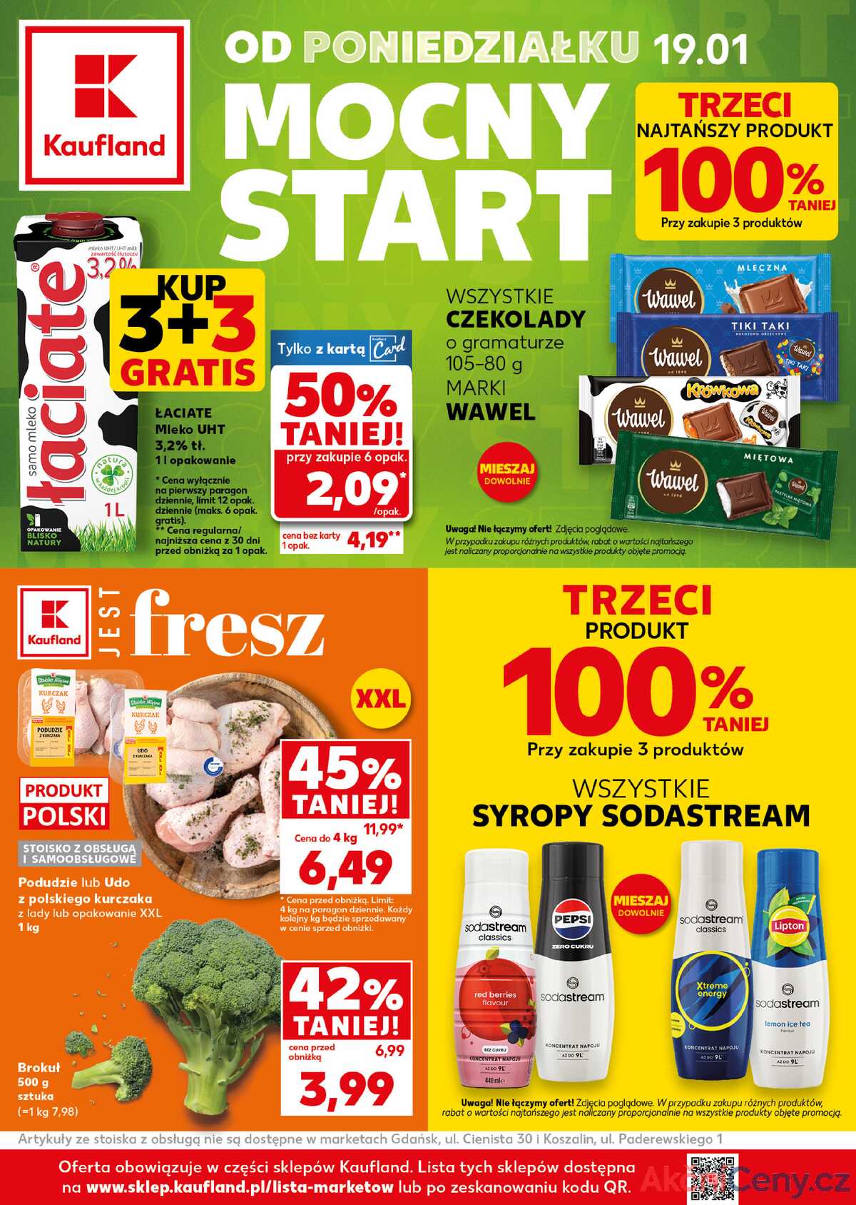 Leták Kaufland Polsko 19.1.-21.1.2026 - Silný start strana 1
