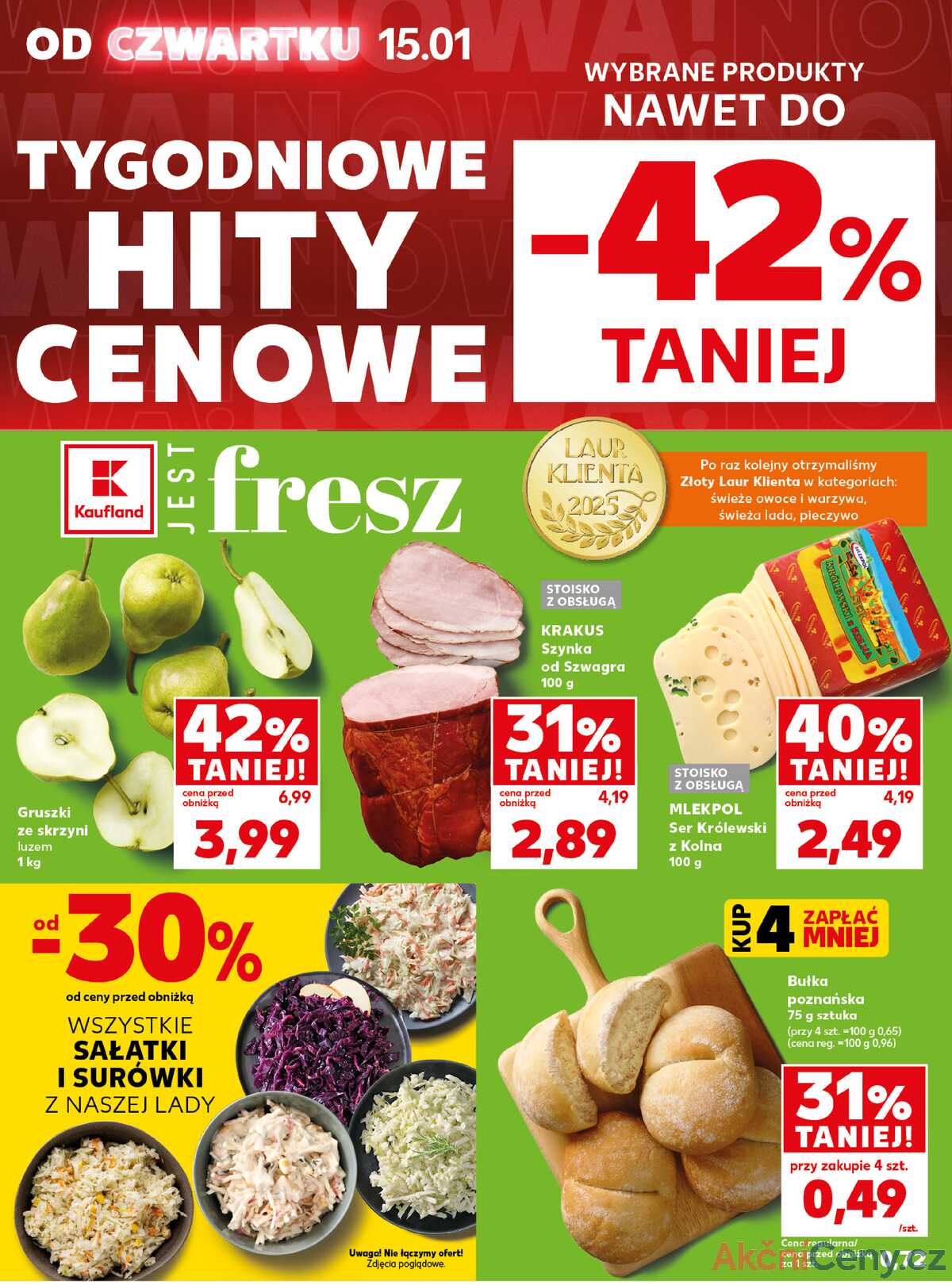 Leták Kaufland Polsko 19.1.-21.1.2026 - Silný start strana 10