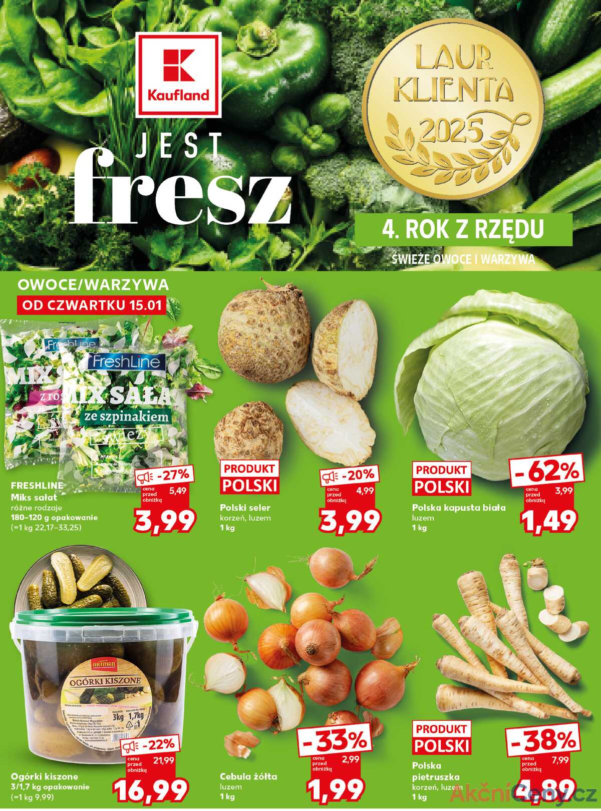 Leták Kaufland Polsko 19.1.-21.1.2026 - Silný start strana 16