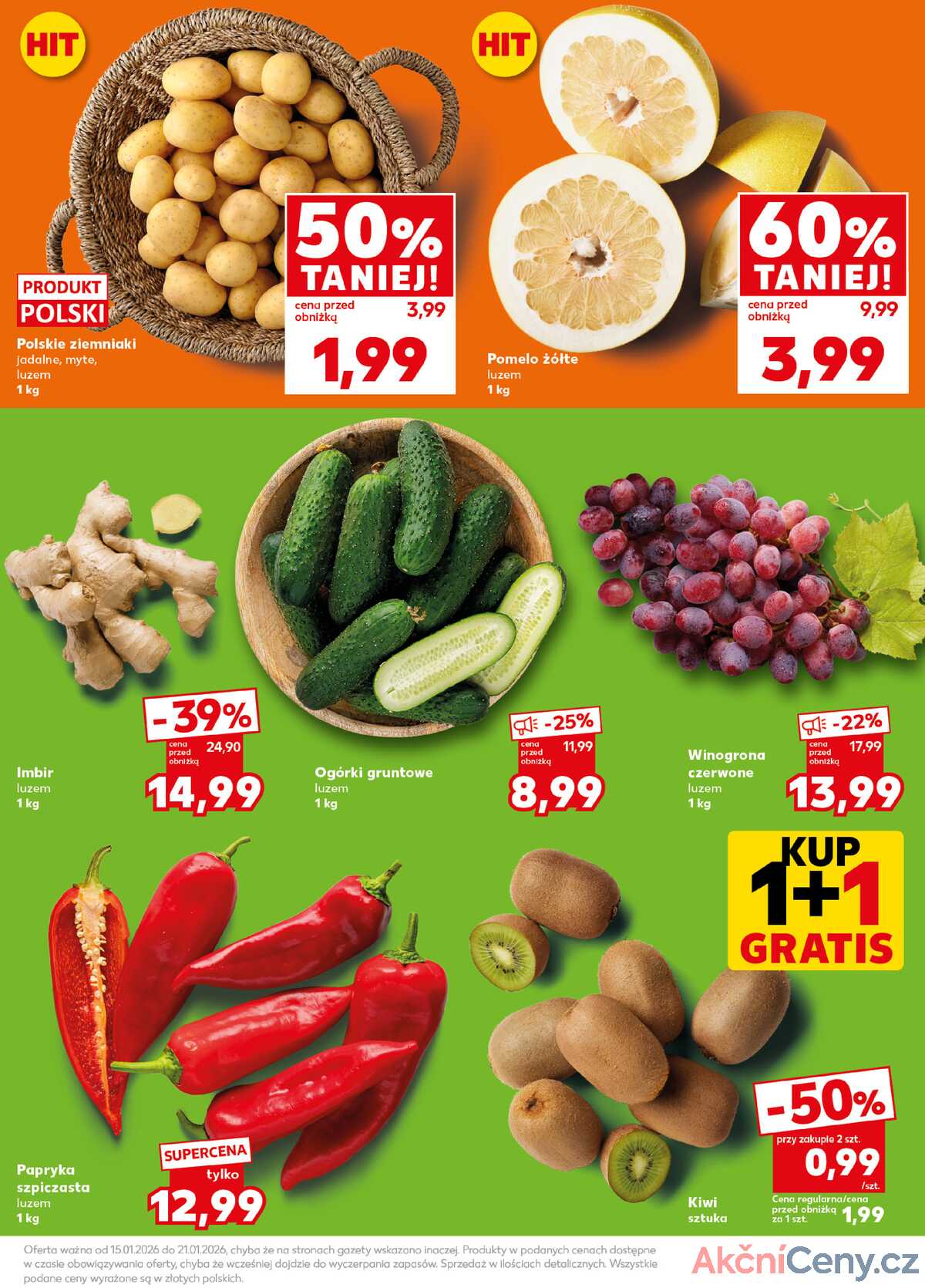 Leták Kaufland Polsko 19.1.-21.1.2026 - Silný start strana 17
