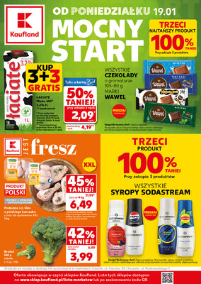 Leták Kaufland Polsko 19.1.-21.1.2026 - Silný start