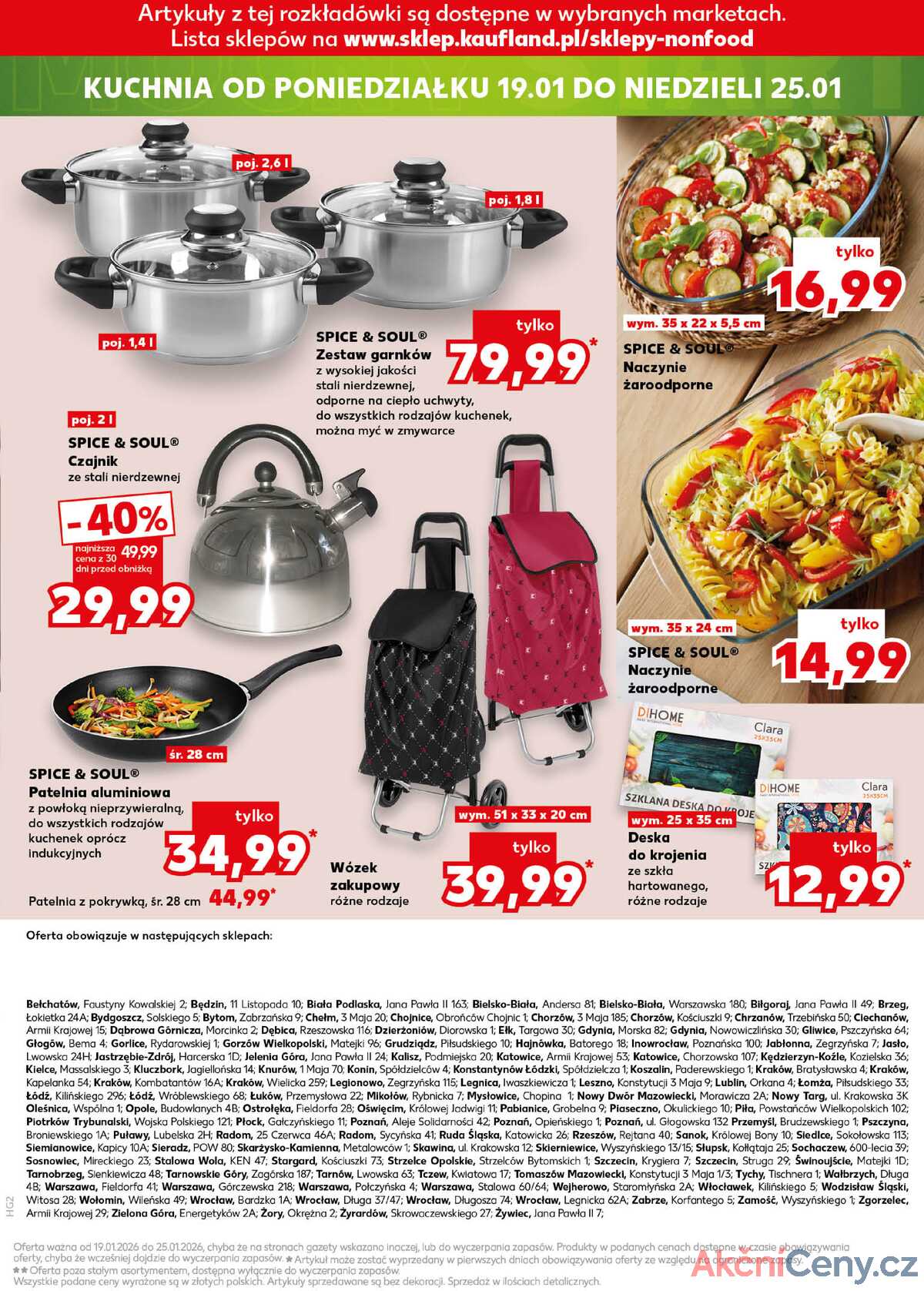 Leták Kaufland Polsko 15.1.-21.1.2026 strana 19