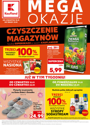 Leták Kaufland Polsko 15.1.-21.1.2026