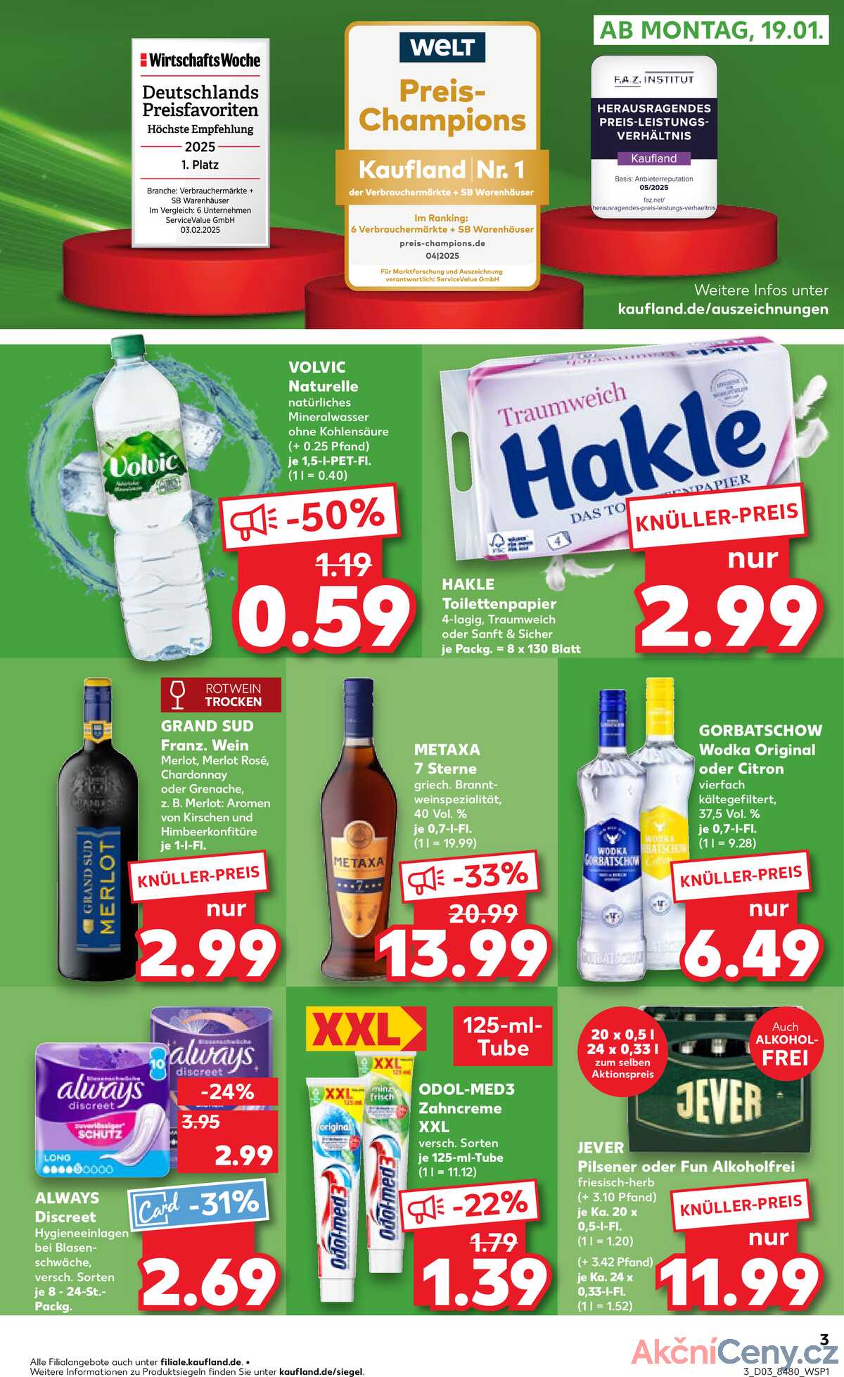 Leták Kaufland Německo 18.1.-21.1.2026 strana 3
