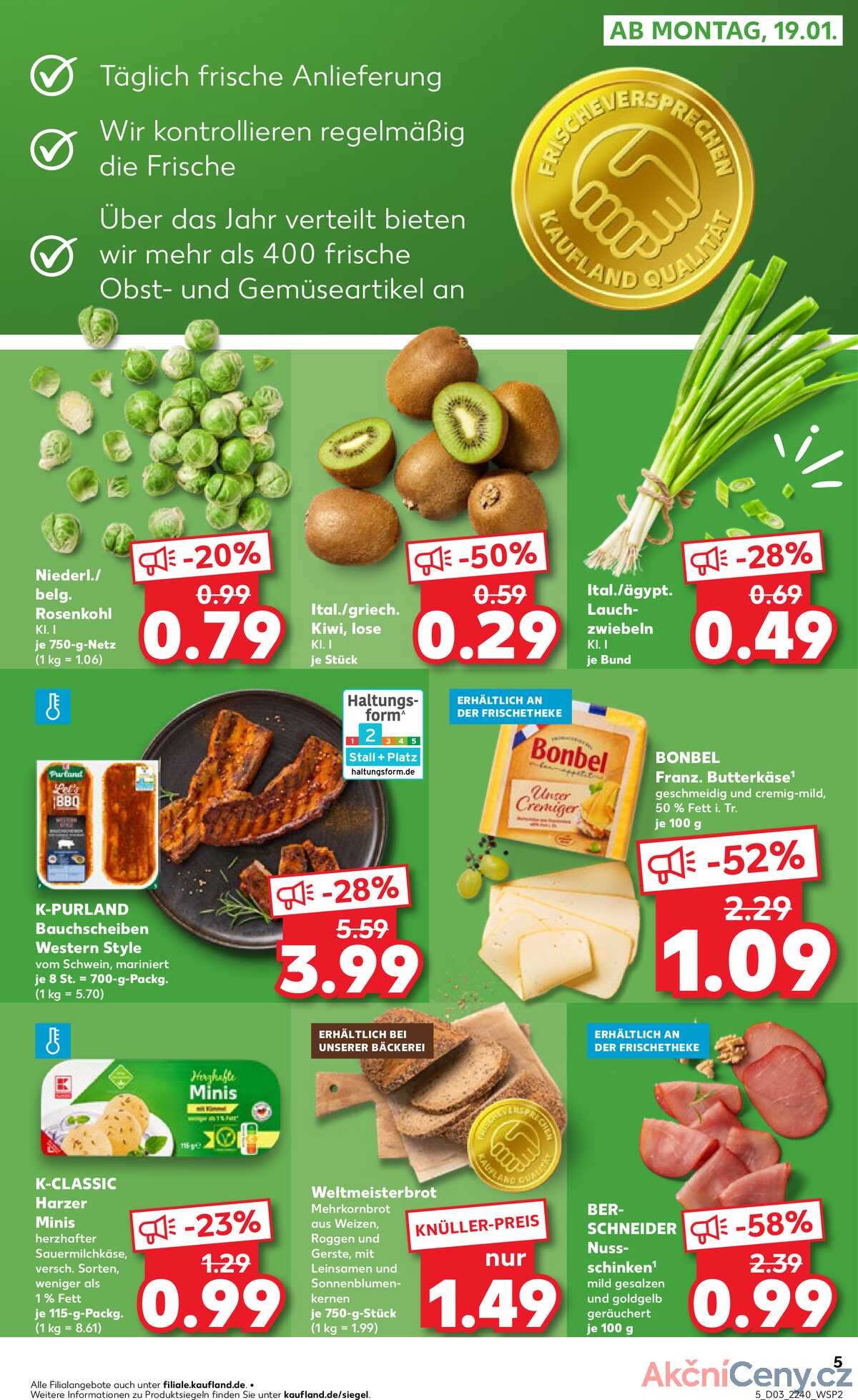 Leták Kaufland Německo 18.1.-21.1.2026 strana 5