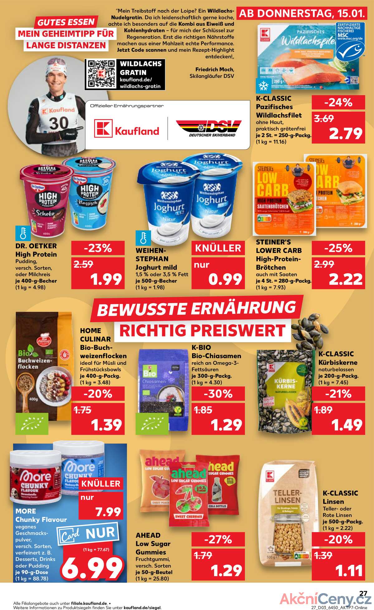 Leták Kaufland Německo 18.1.-21.1.2026 strana 27