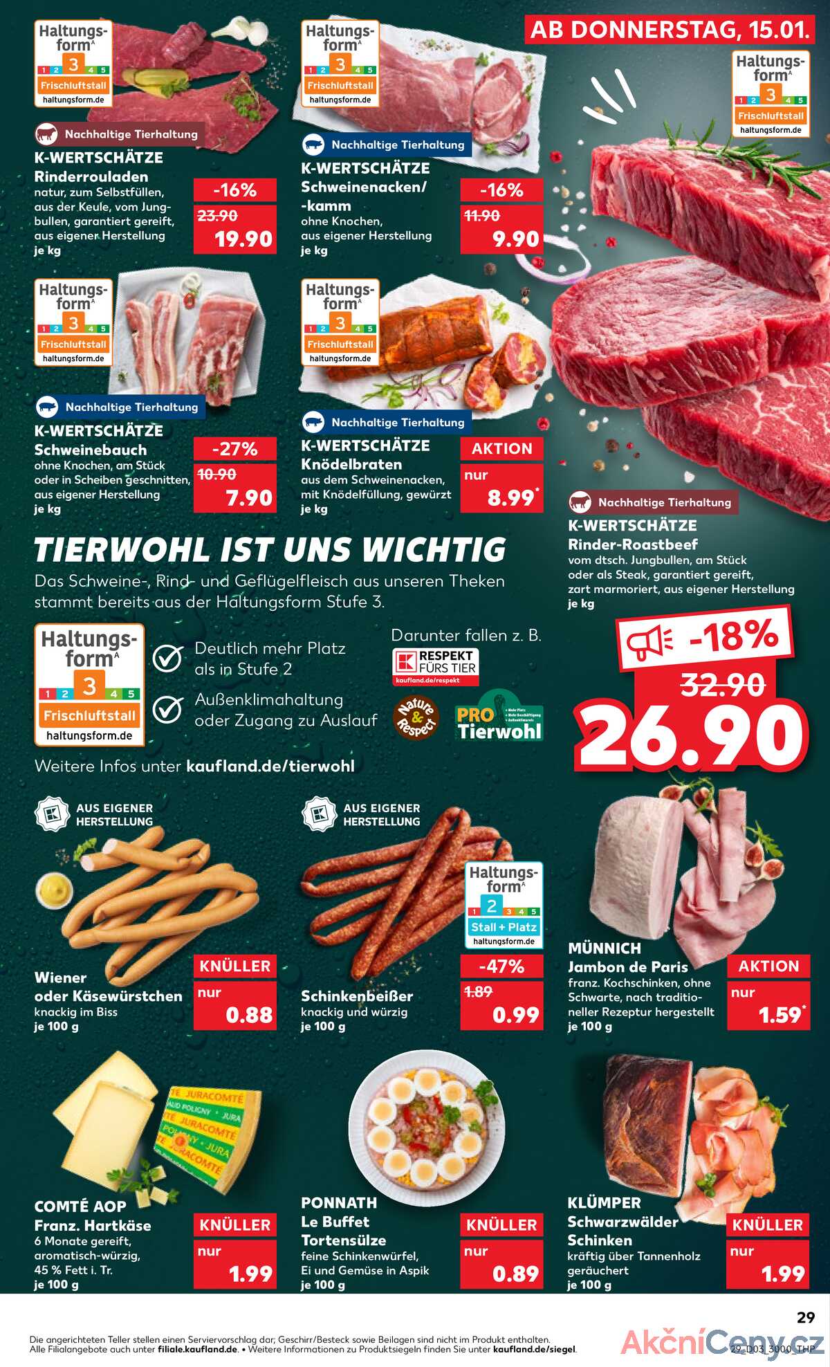 Leták Kaufland Německo 18.1.-21.1.2026 strana 29
