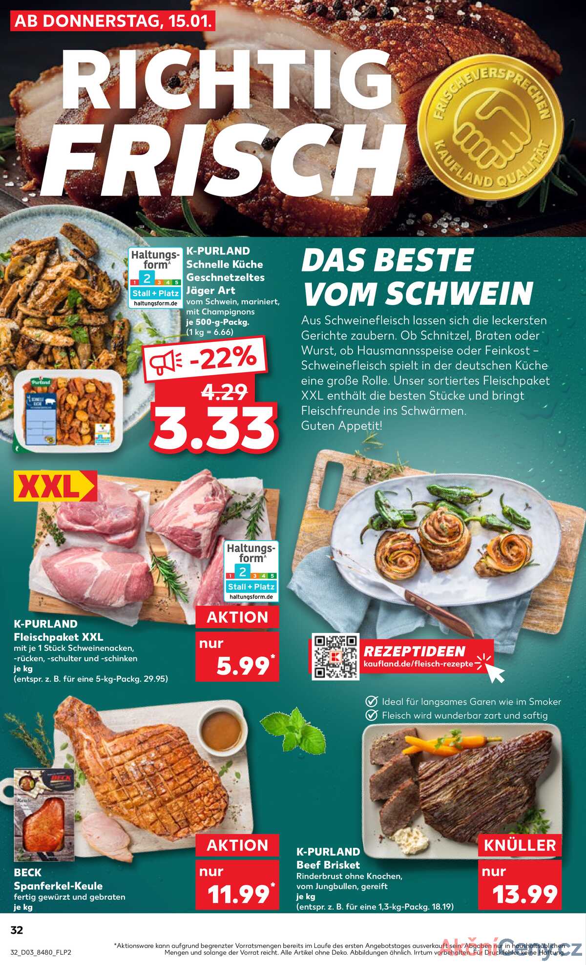 Leták Kaufland Německo 18.1.-21.1.2026 strana 32