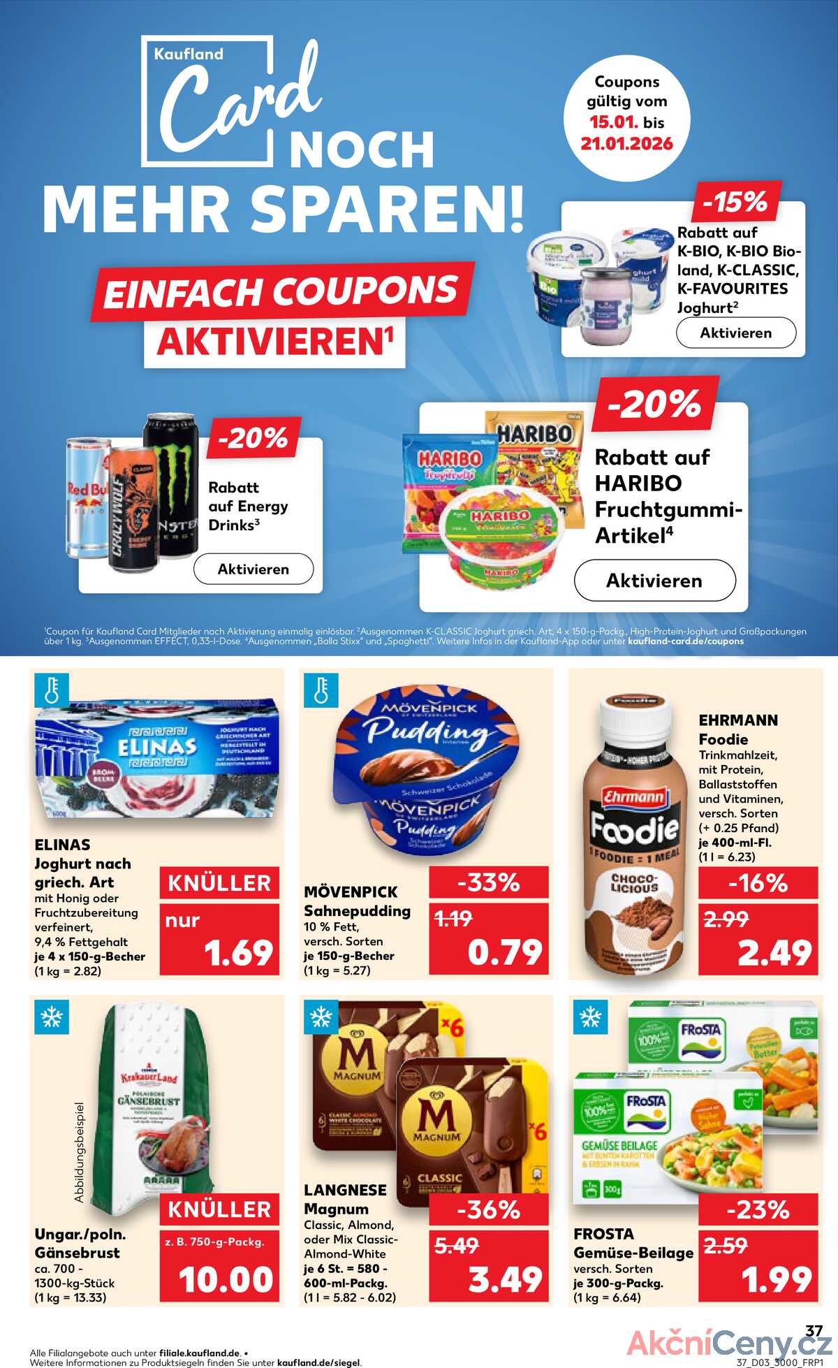Leták Kaufland Německo 18.1.-21.1.2026 strana 37