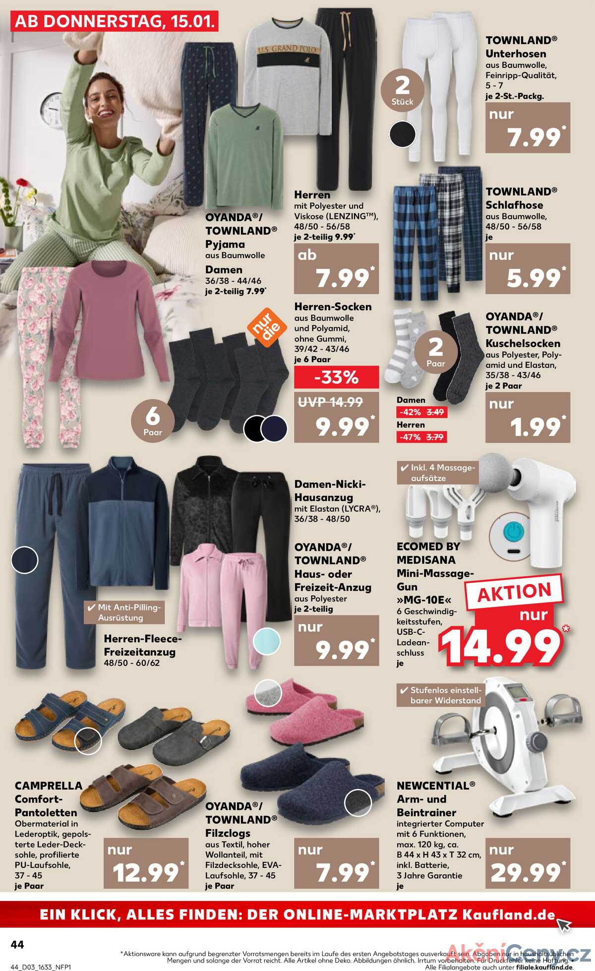 Leták Kaufland Německo 18.1.-21.1.2026 strana 44