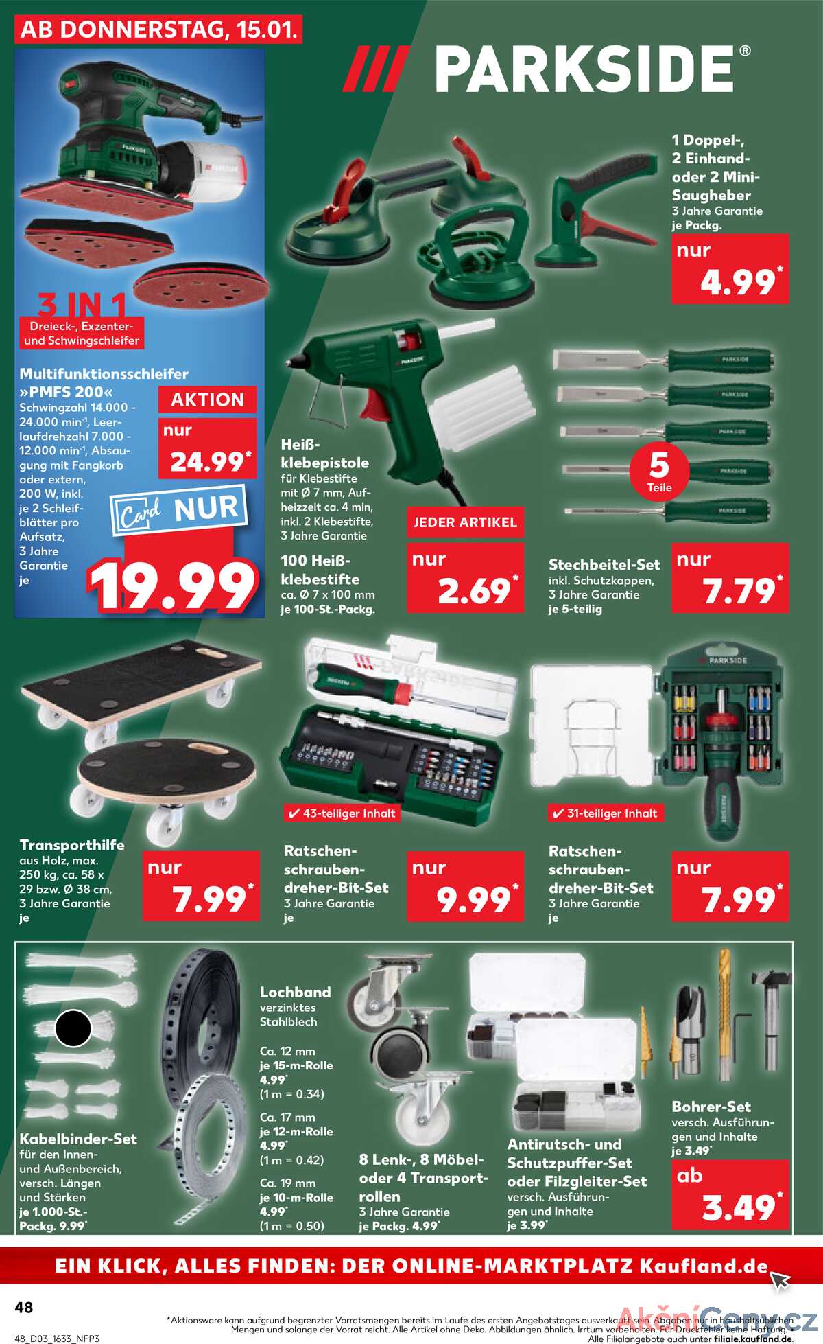 Leták Kaufland Německo 18.1.-21.1.2026 strana 48