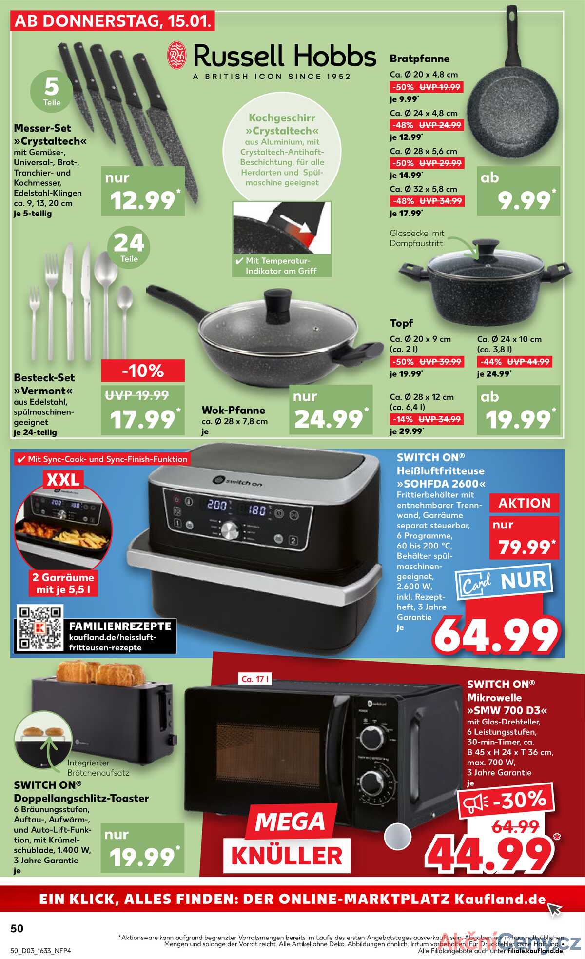 Leták Kaufland Německo 18.1.-21.1.2026 strana 50