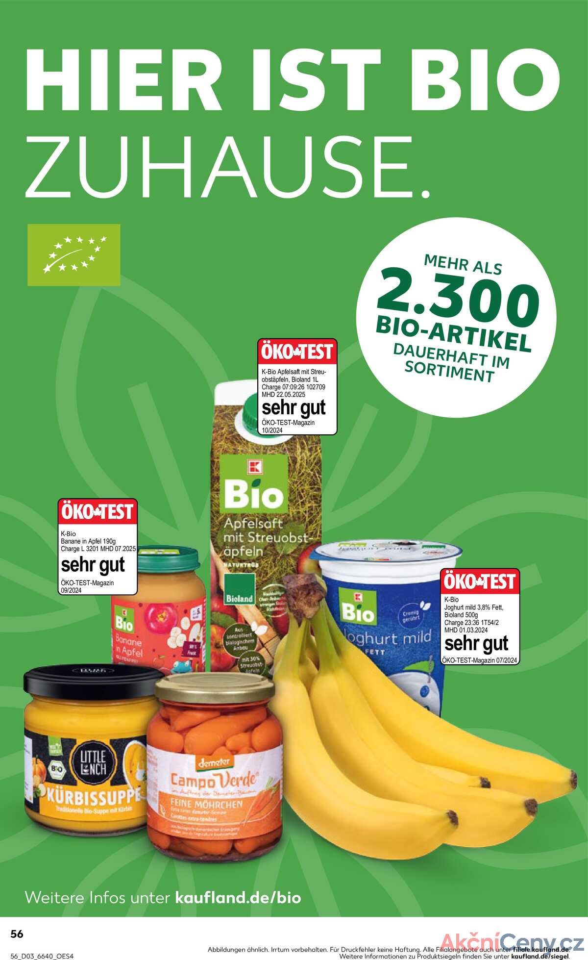 Leták Kaufland Německo 18.1.-21.1.2026 strana 56