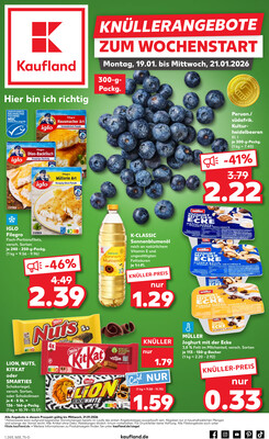 Leták Kaufland Německo 18.1.-21.1.2026