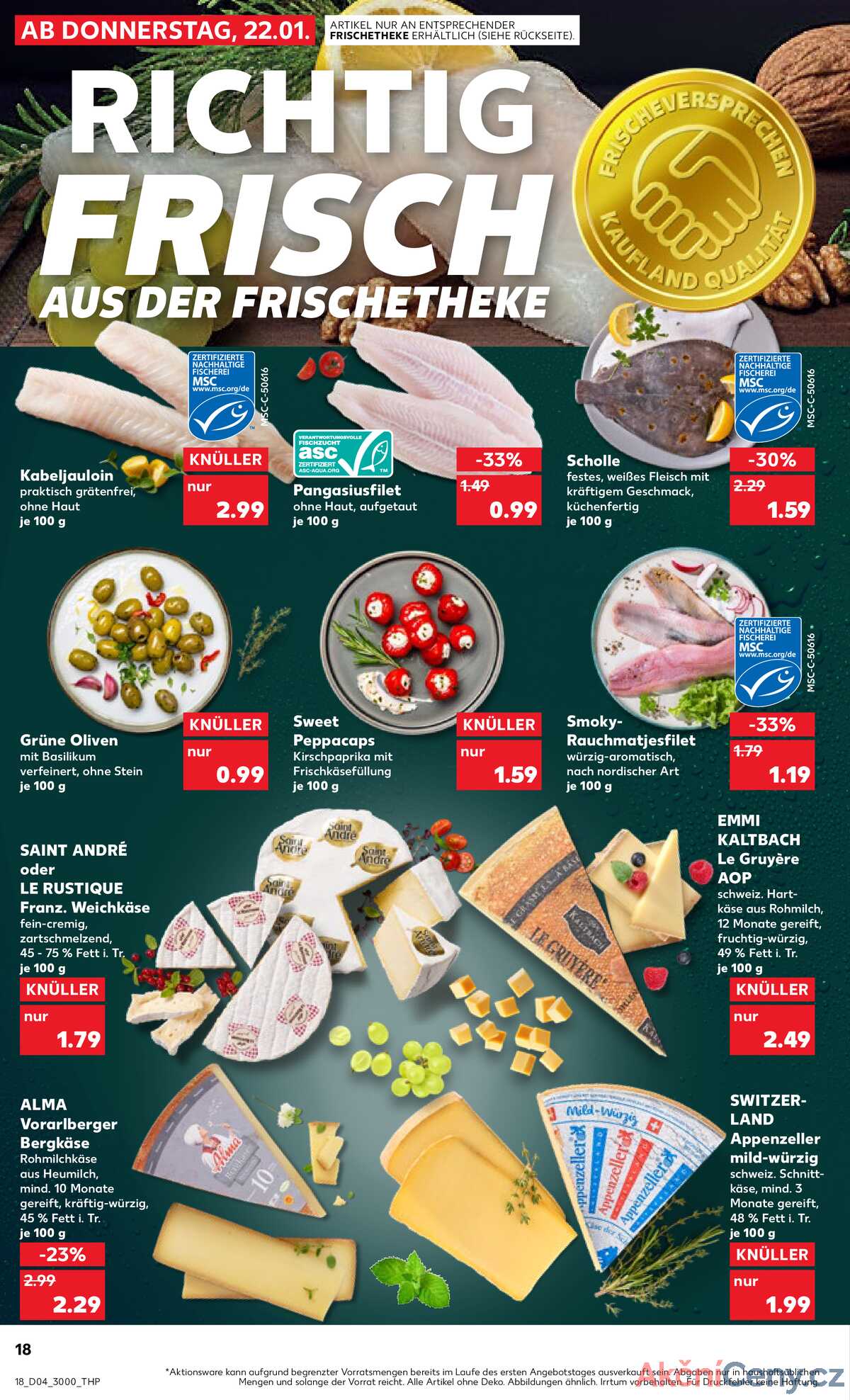 Leták Kaufland Německo 22.1.-28.1.2026 strana 18