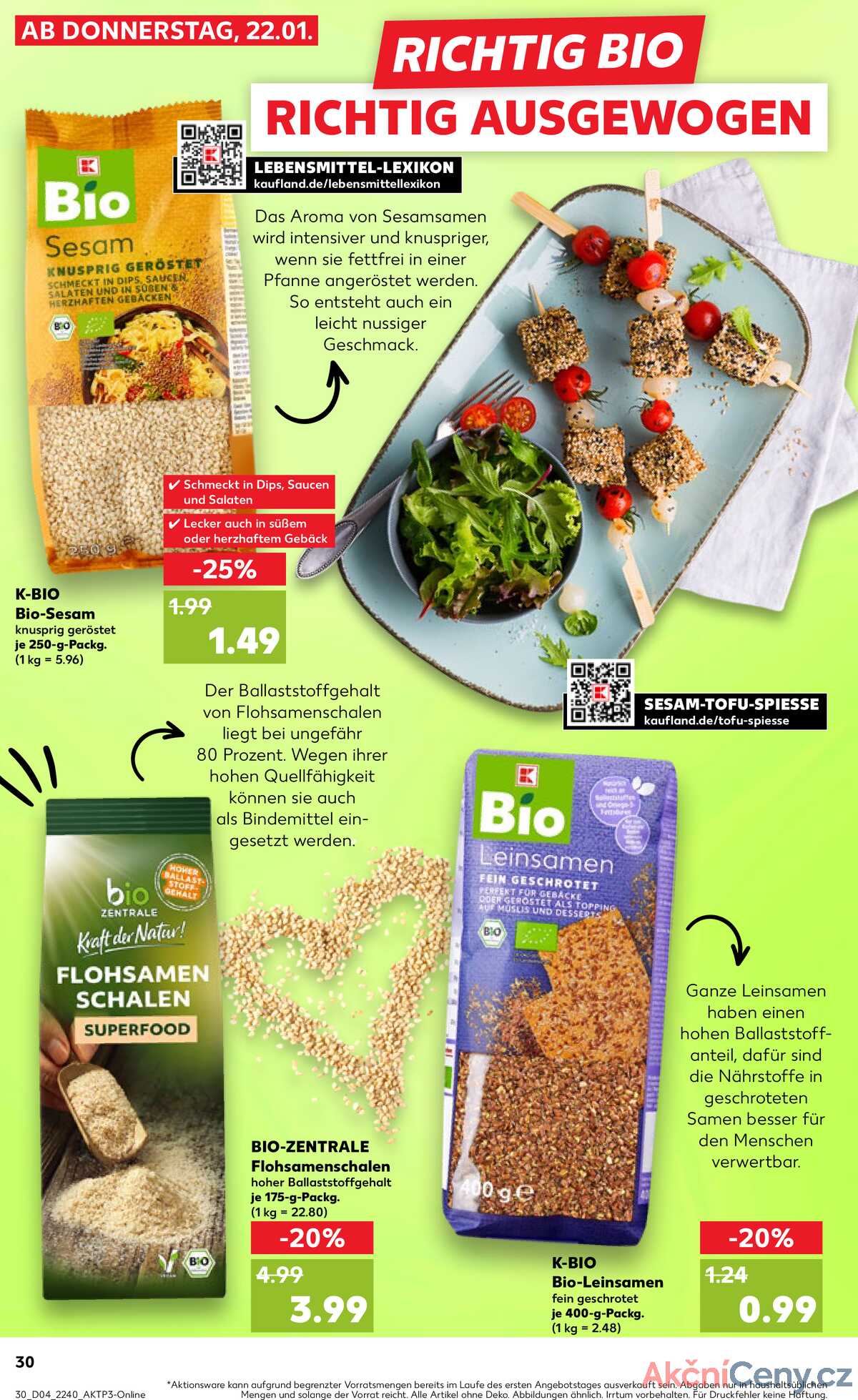 Leták Kaufland Německo 22.1.-28.1.2026 strana 30