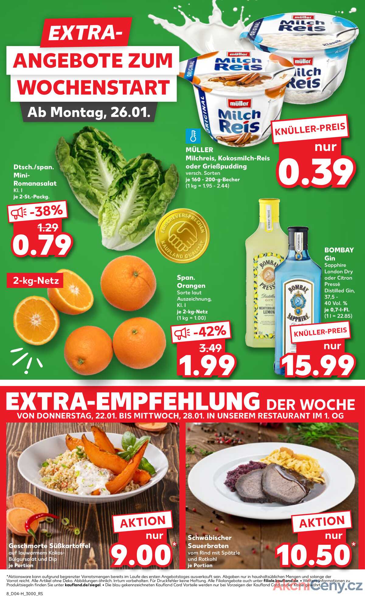 Leták Kaufland Německo 22.1.-28.1.2026 strana 8