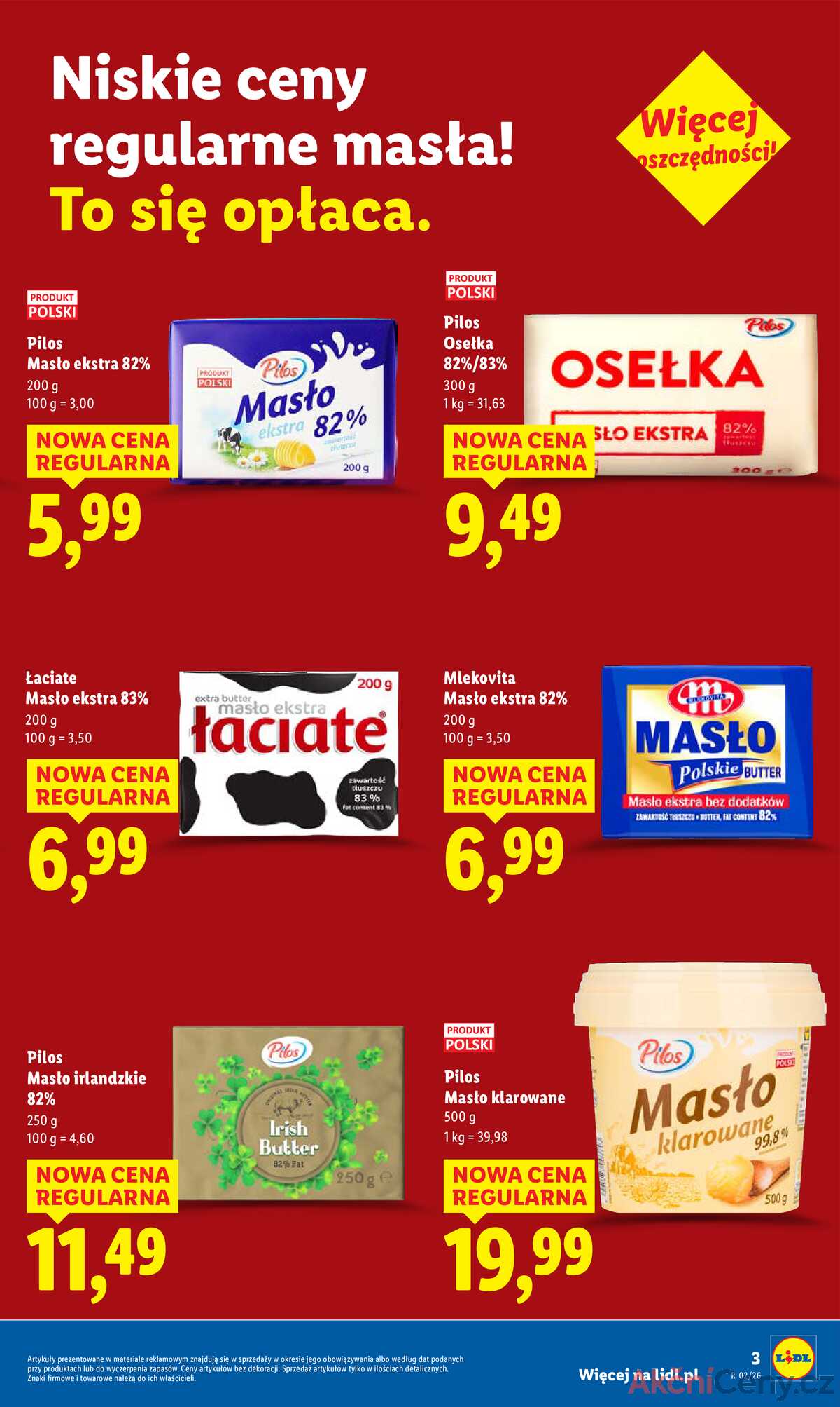 Leták Lidl Polsko 19.1.-21.1.2026 strana 3