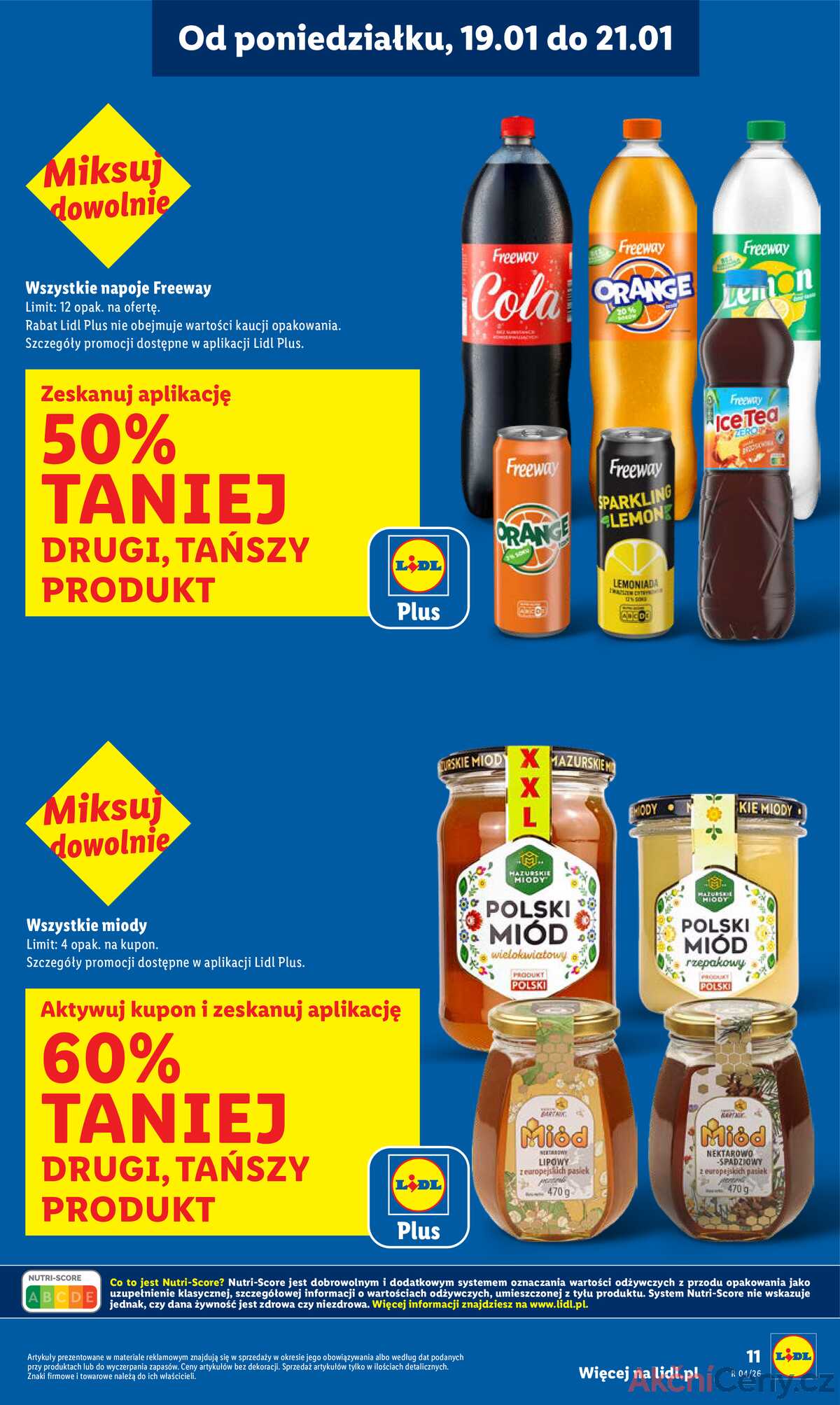 Leták Lidl Polsko 19.1.-21.1.2026 strana 11