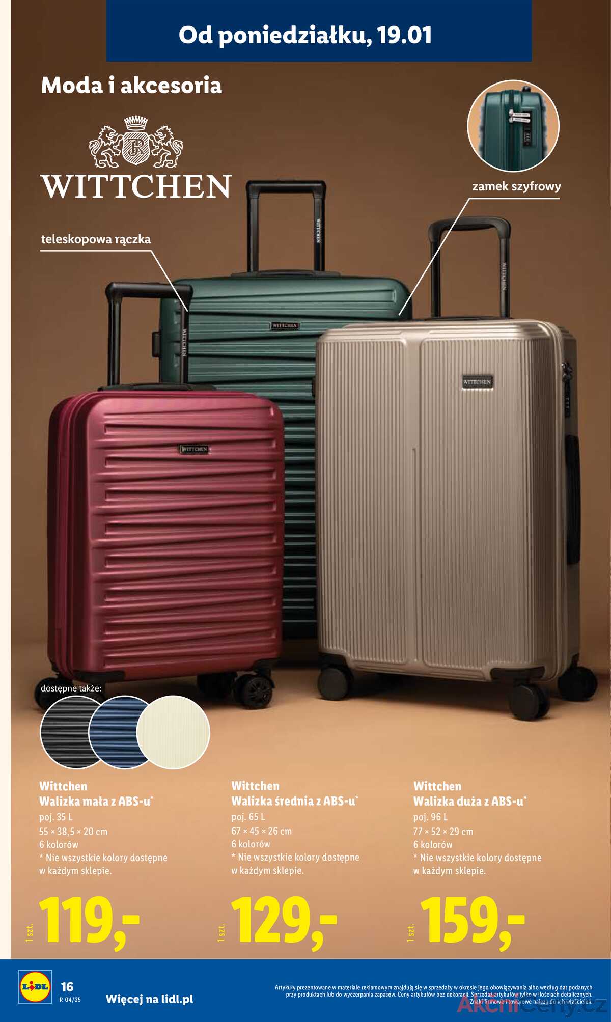 Leták Lidl Polsko 19.1.-21.1.2026 strana 16