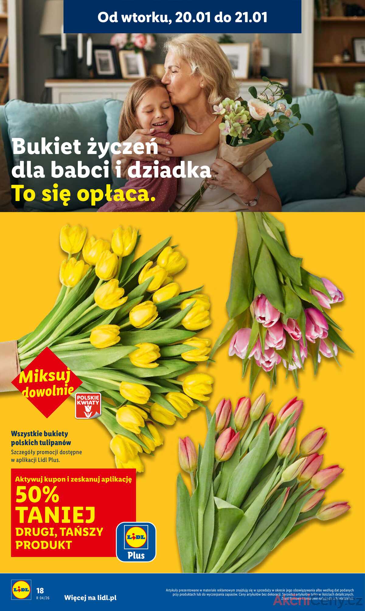 Leták Lidl Polsko 19.1.-21.1.2026 strana 18