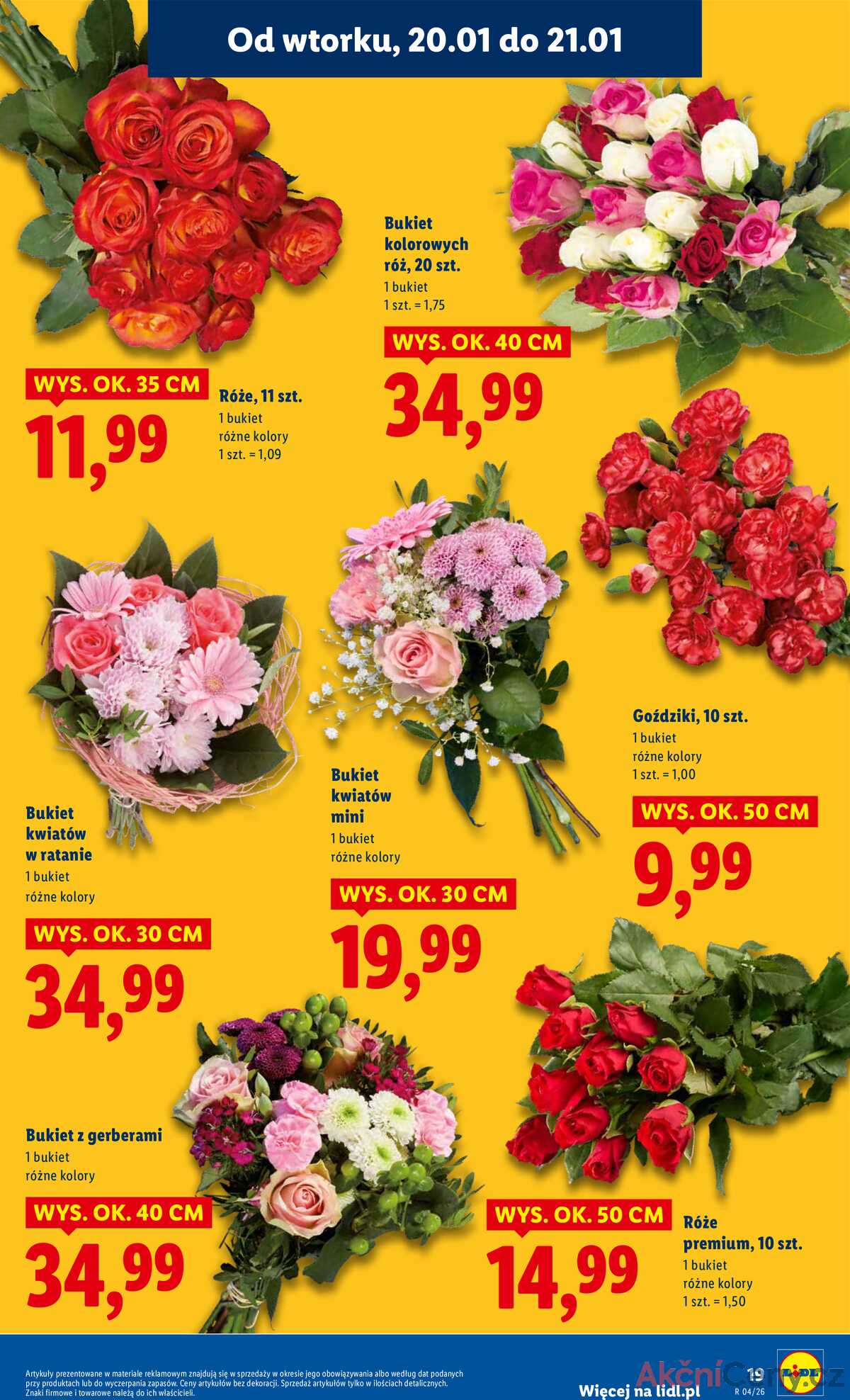 Leták Lidl Polsko 19.1.-21.1.2026 strana 19