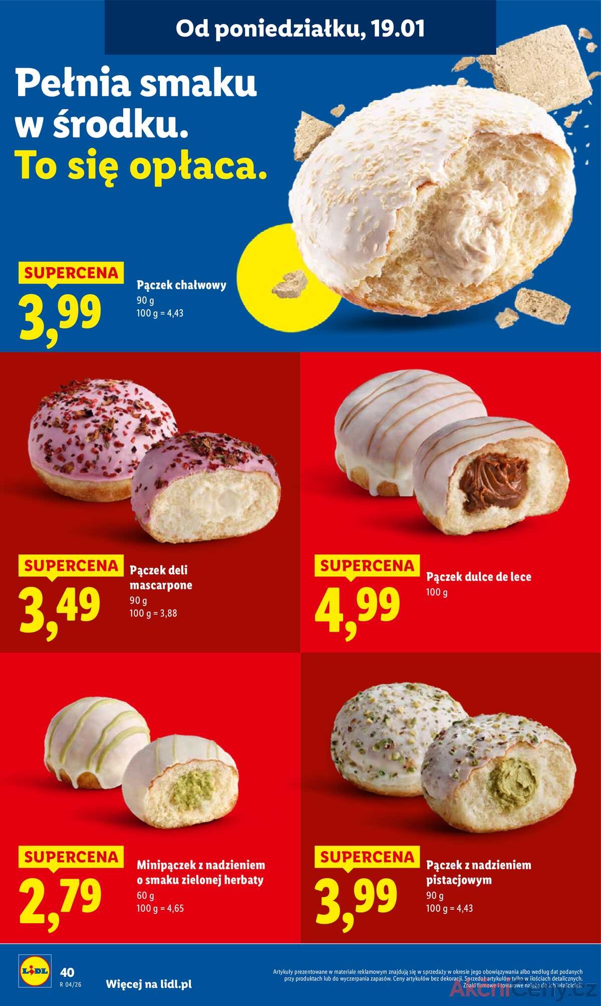 Leták Lidl Polsko 19.1.-21.1.2026 strana 40