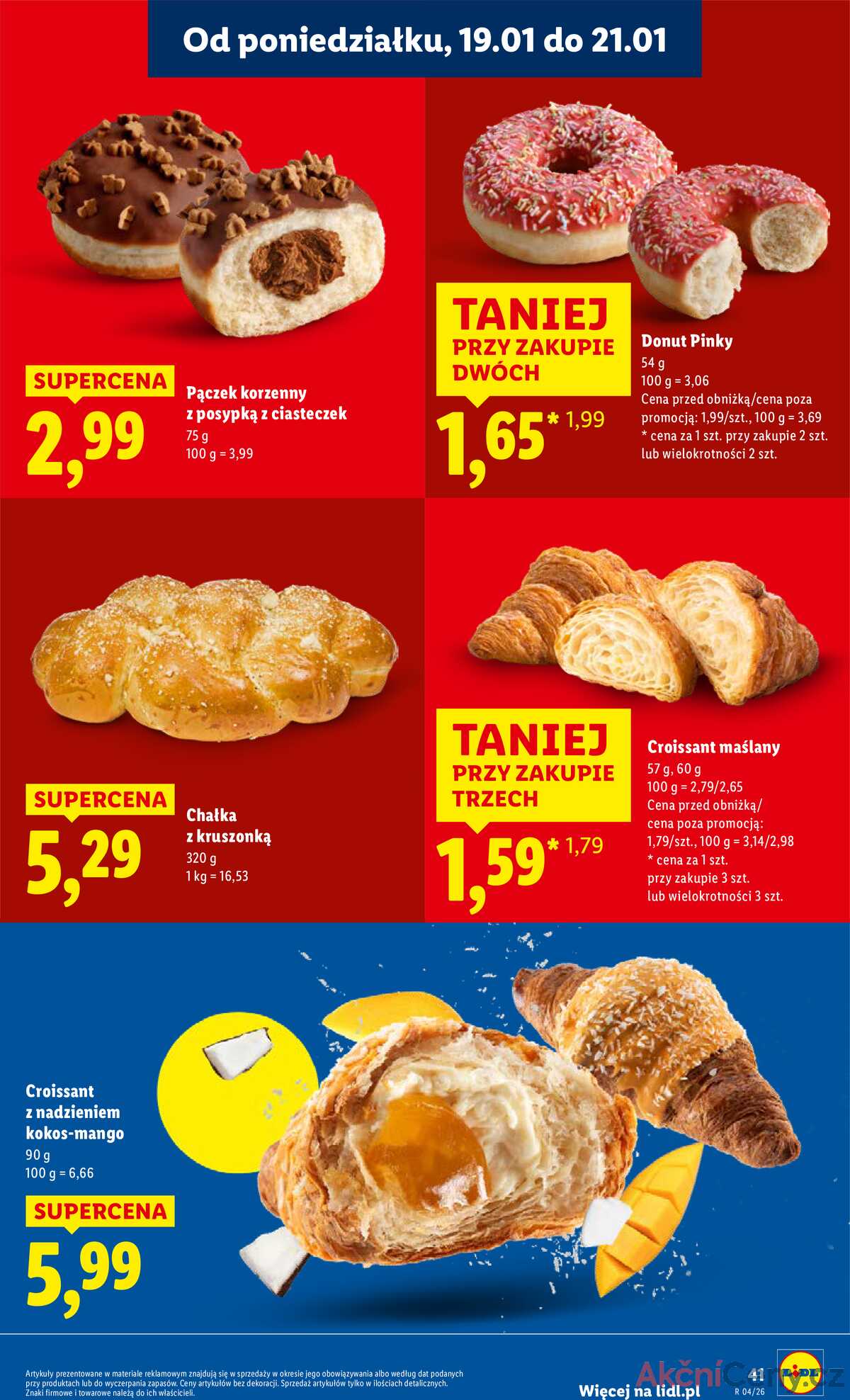 Leták Lidl Polsko 19.1.-21.1.2026 strana 41