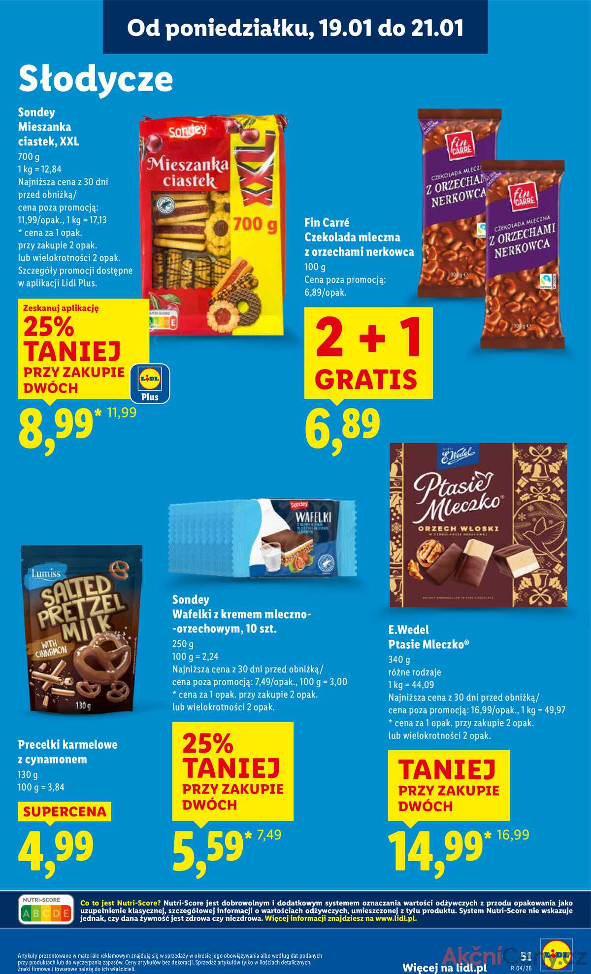Leták Lidl Polsko 19.1.-21.1.2026 strana 51