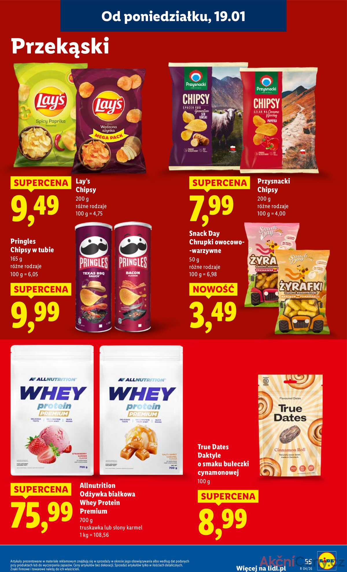 Leták Lidl Polsko 19.1.-21.1.2026 strana 55