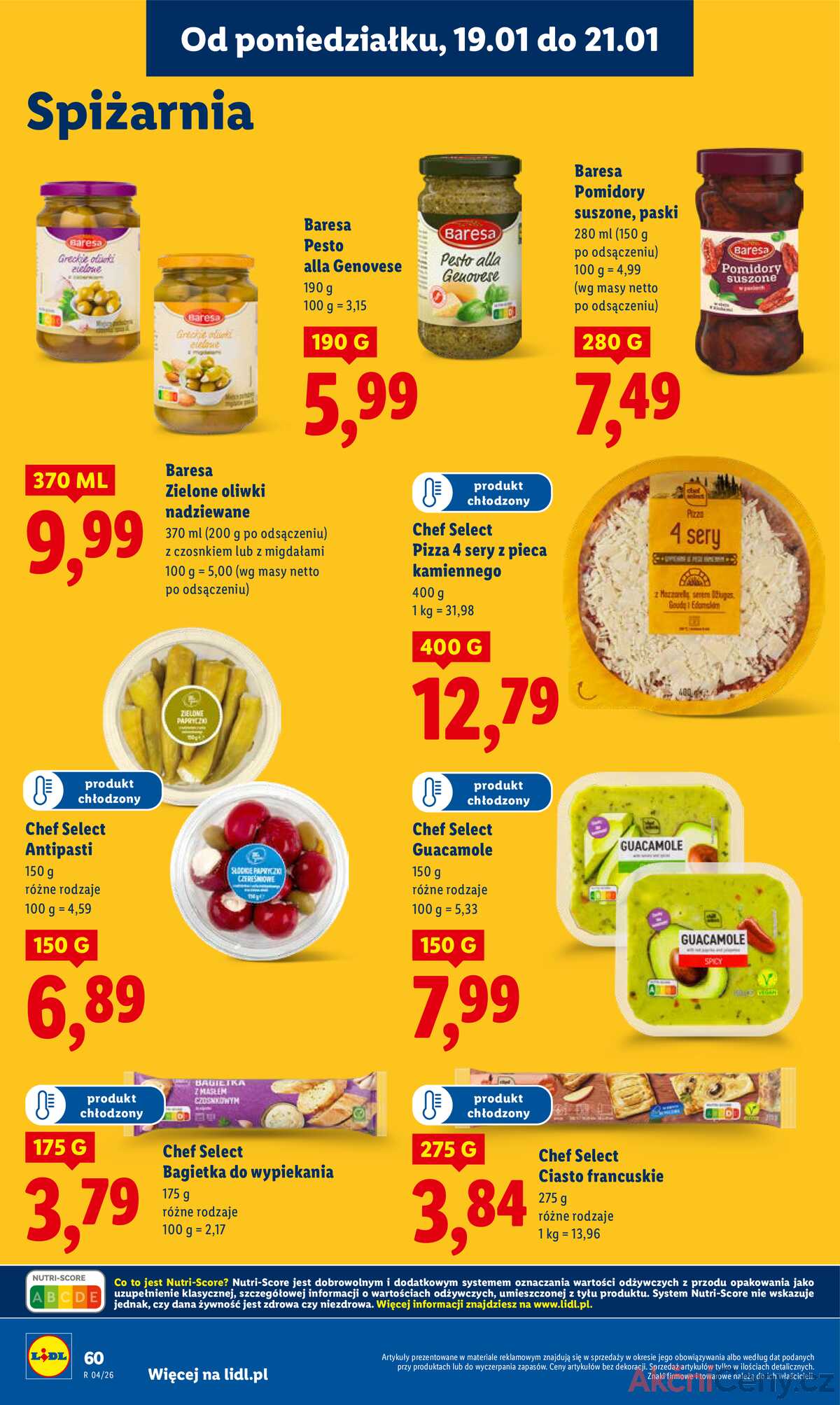 Leták Lidl Polsko 19.1.-21.1.2026 strana 60