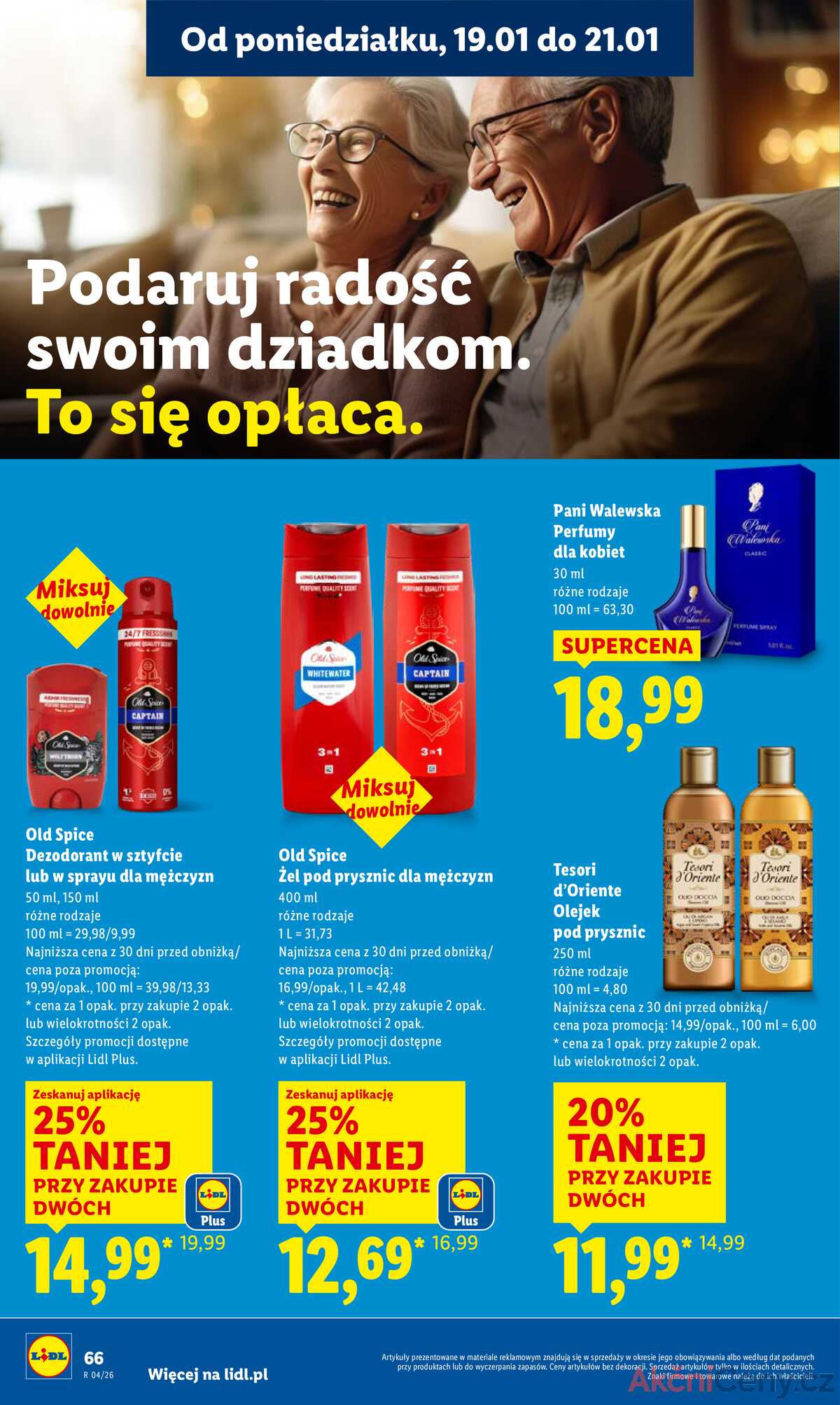 Leták Lidl Polsko 19.1.-21.1.2026 strana 66