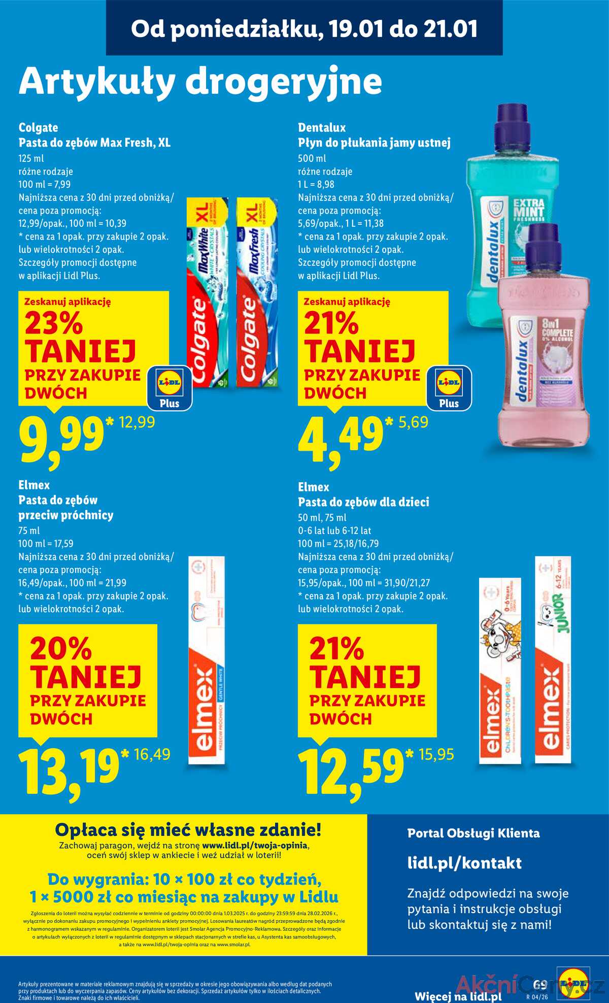 Leták Lidl Polsko 19.1.-21.1.2026 strana 69