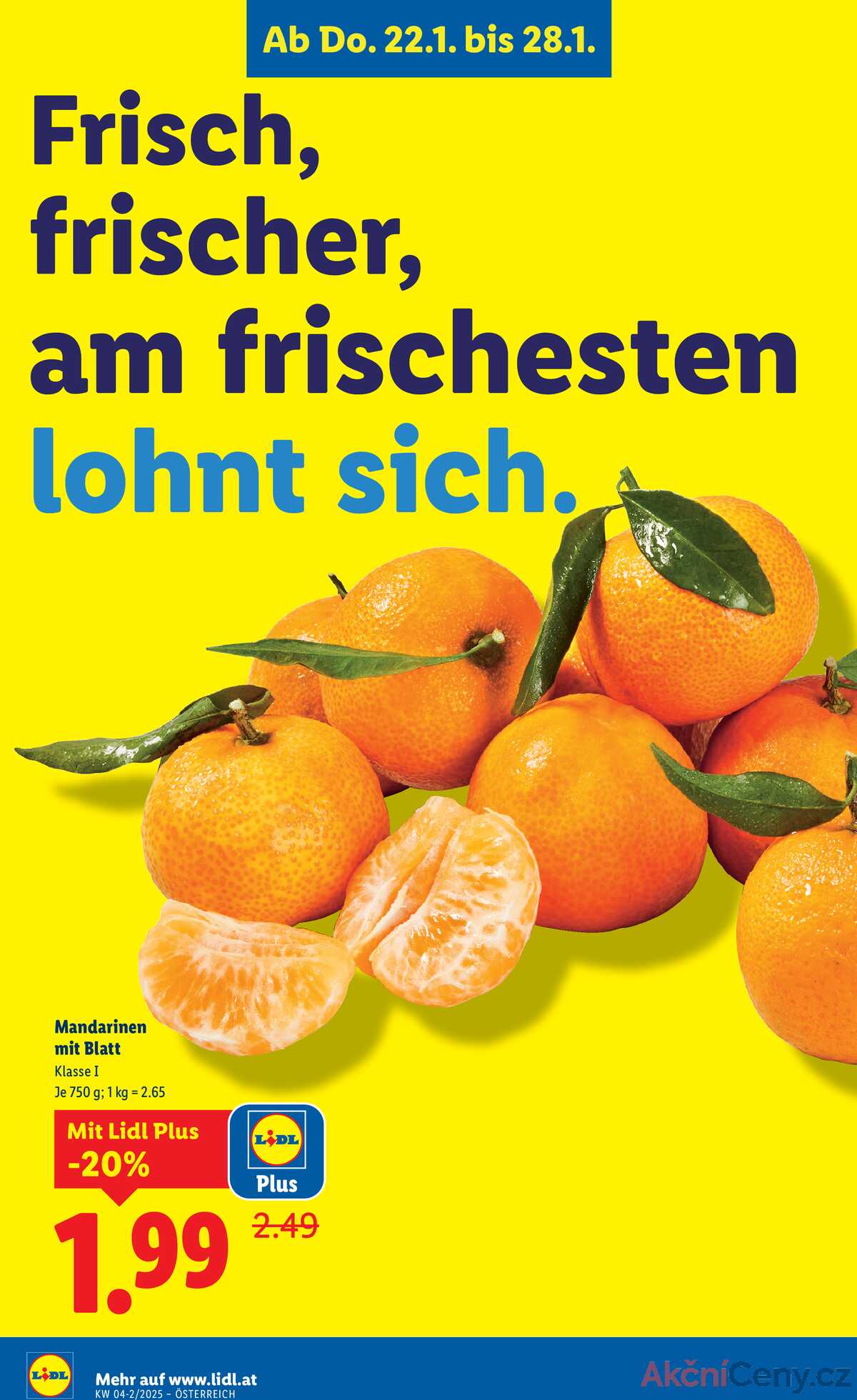 Leták Lidl Rakousko 22.1.-28.1.2026 strana 3