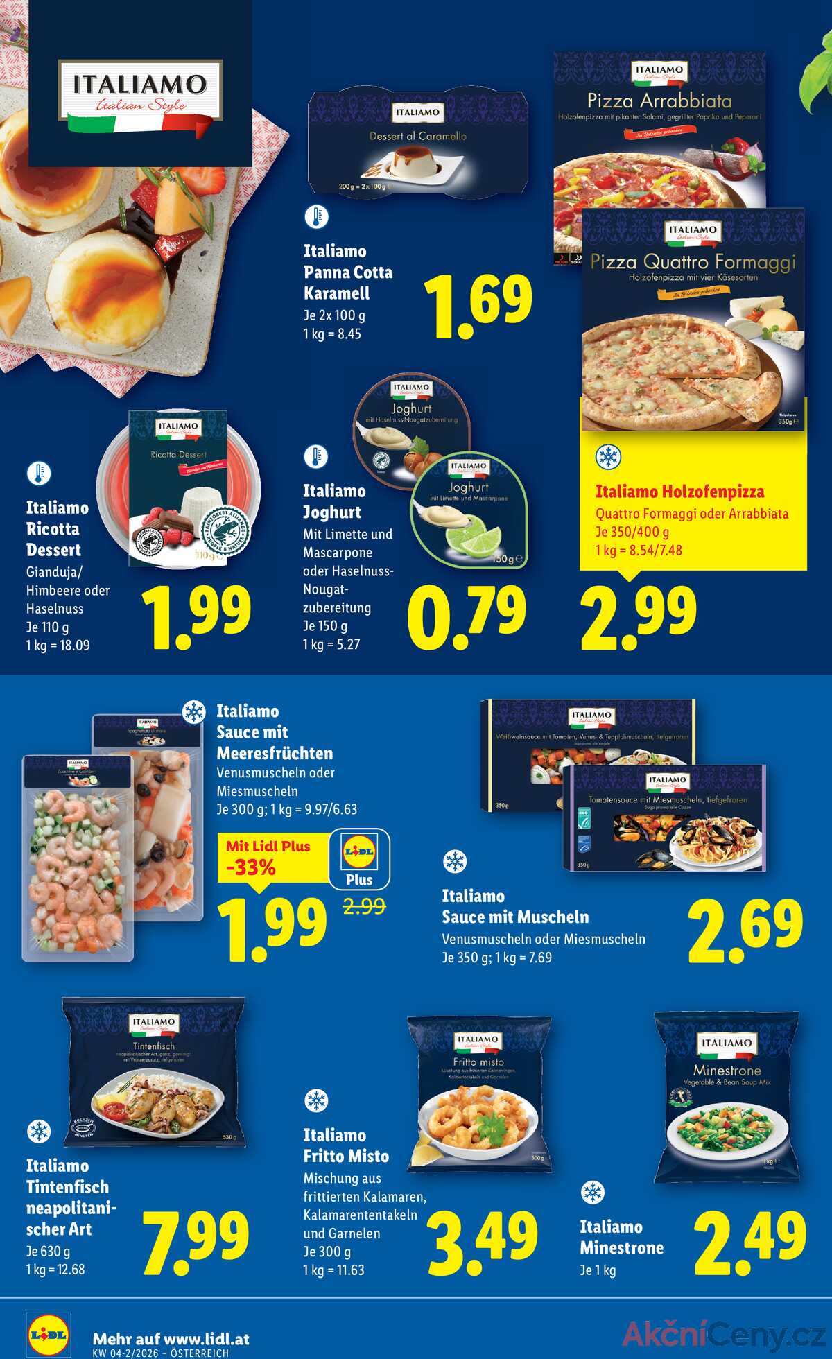Leták Lidl Rakousko 22.1.-28.1.2026 strana 18