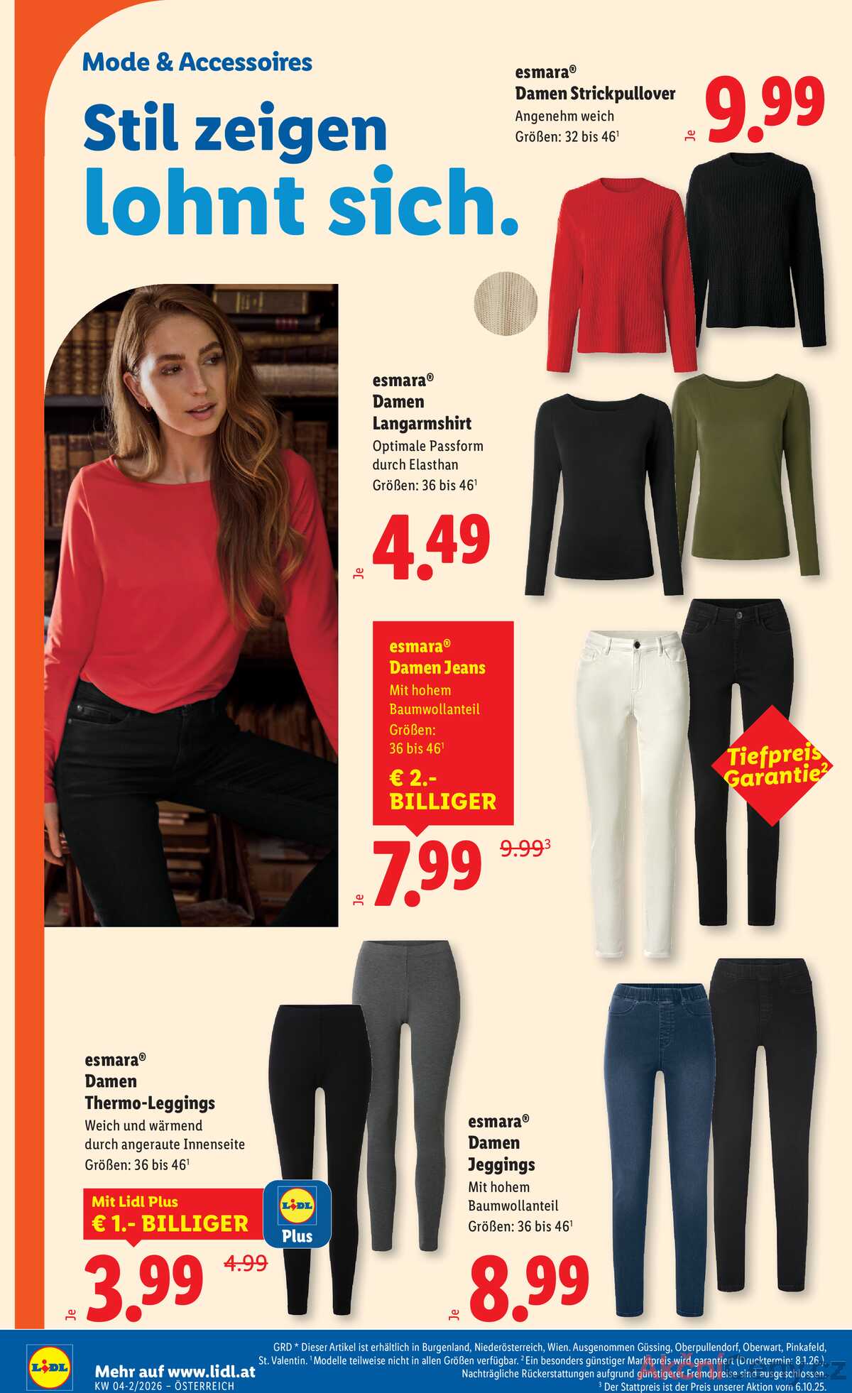 Leták Lidl Rakousko 22.1.-28.1.2026 strana 26