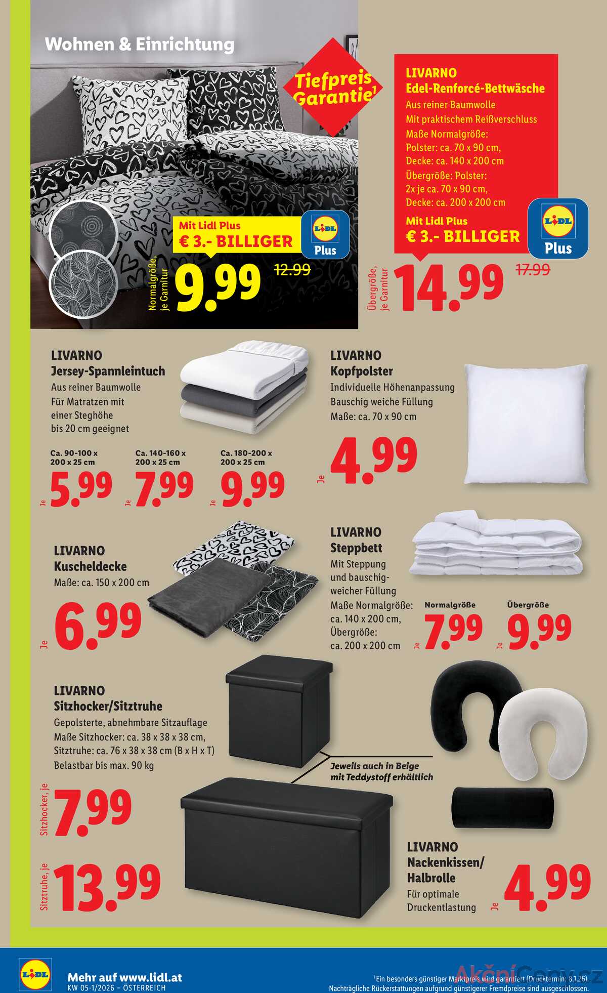 Leták Lidl Rakousko 22.1.-28.1.2026 strana 34