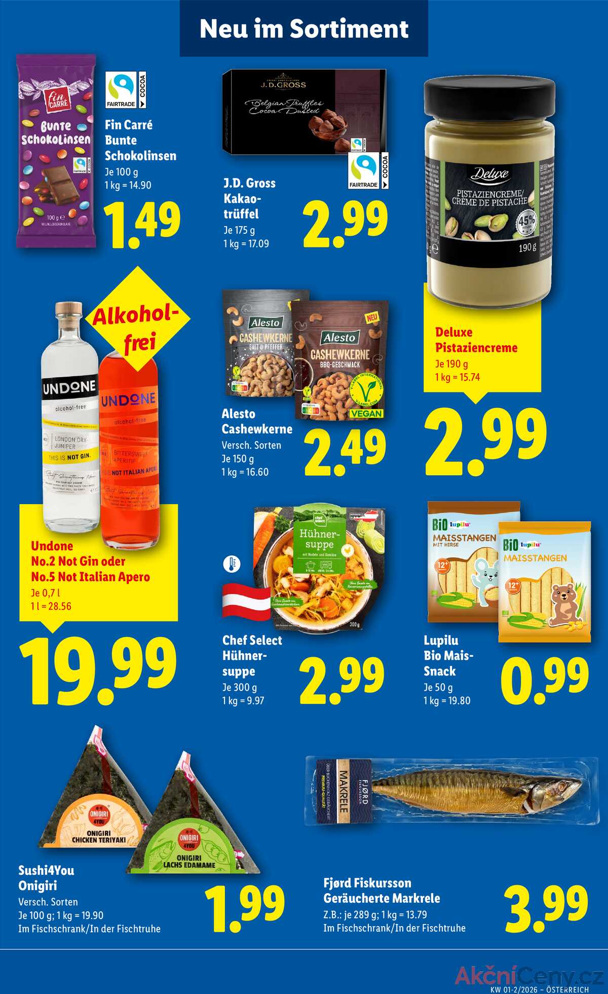 Leták Lidl Rakousko 22.1.-28.1.2026 strana 48