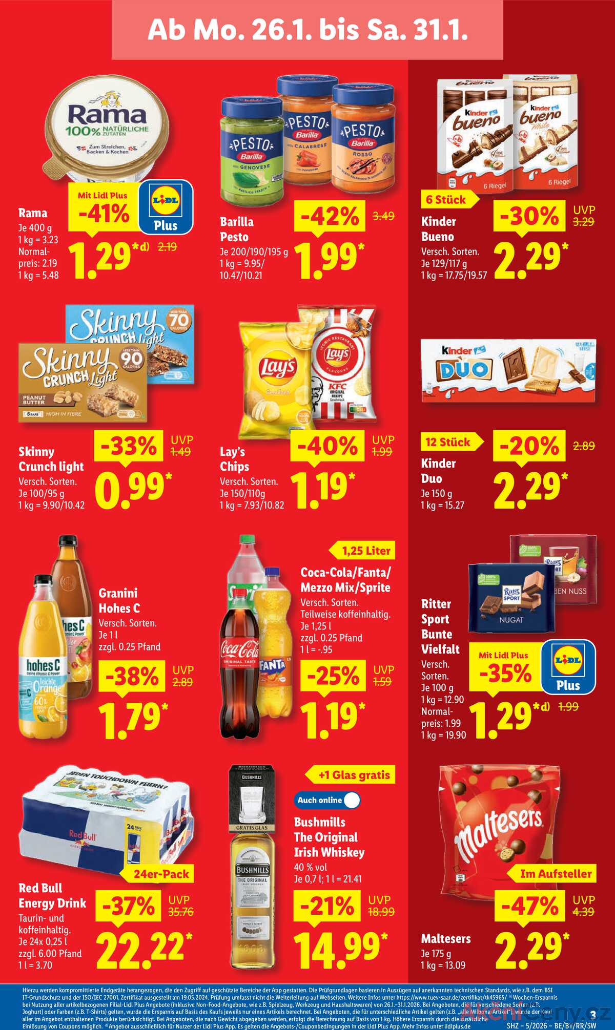 Leták Lidl Německo 26.1.-31.1.2026 strana 3