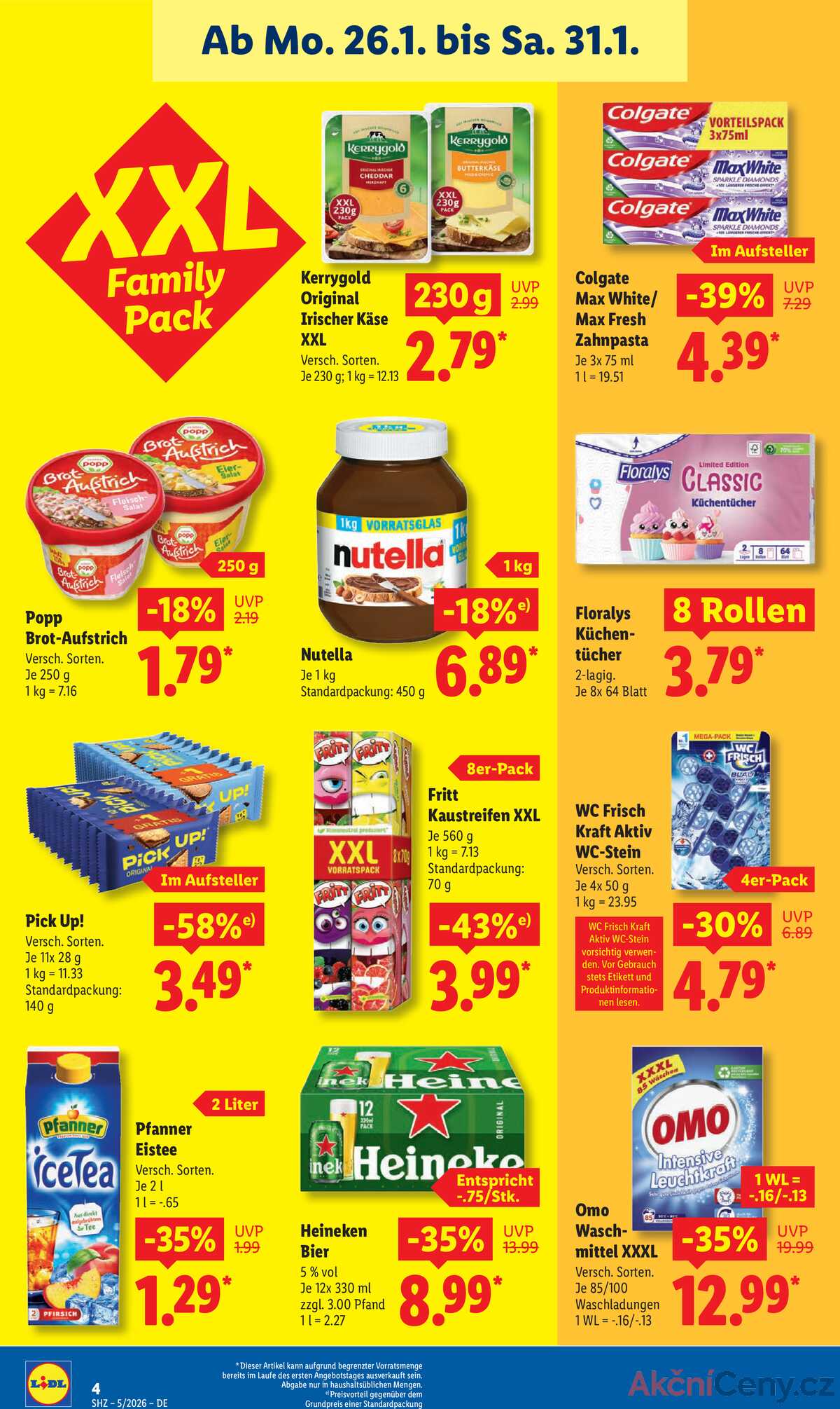 Leták Lidl Německo 26.1.-31.1.2026 strana 4