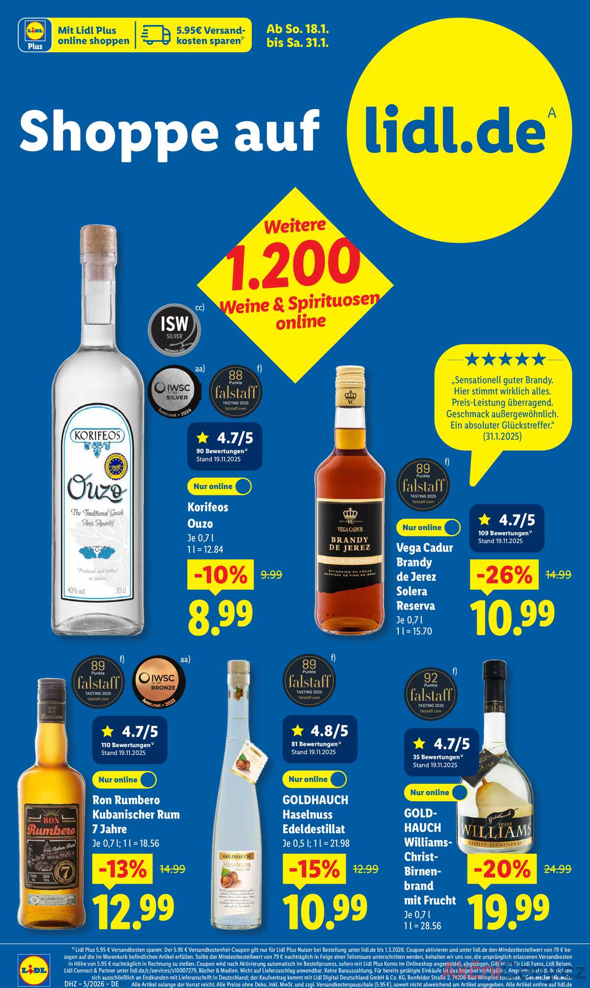 Leták Lidl Německo 26.1.-31.1.2026 strana 22